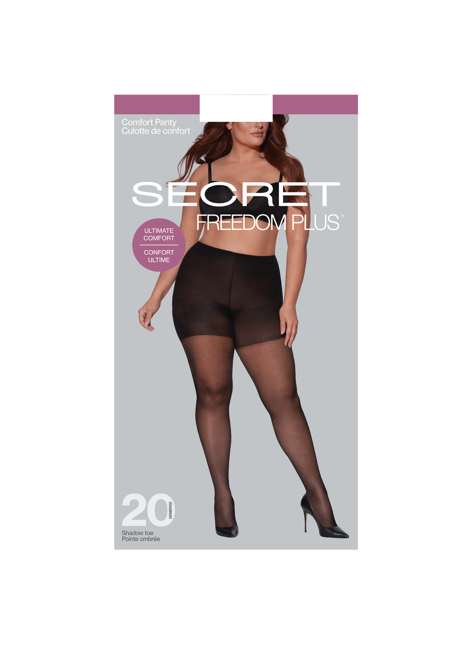 Culotte confort SECRET FREEDOM PLUS® ombre - 20 den