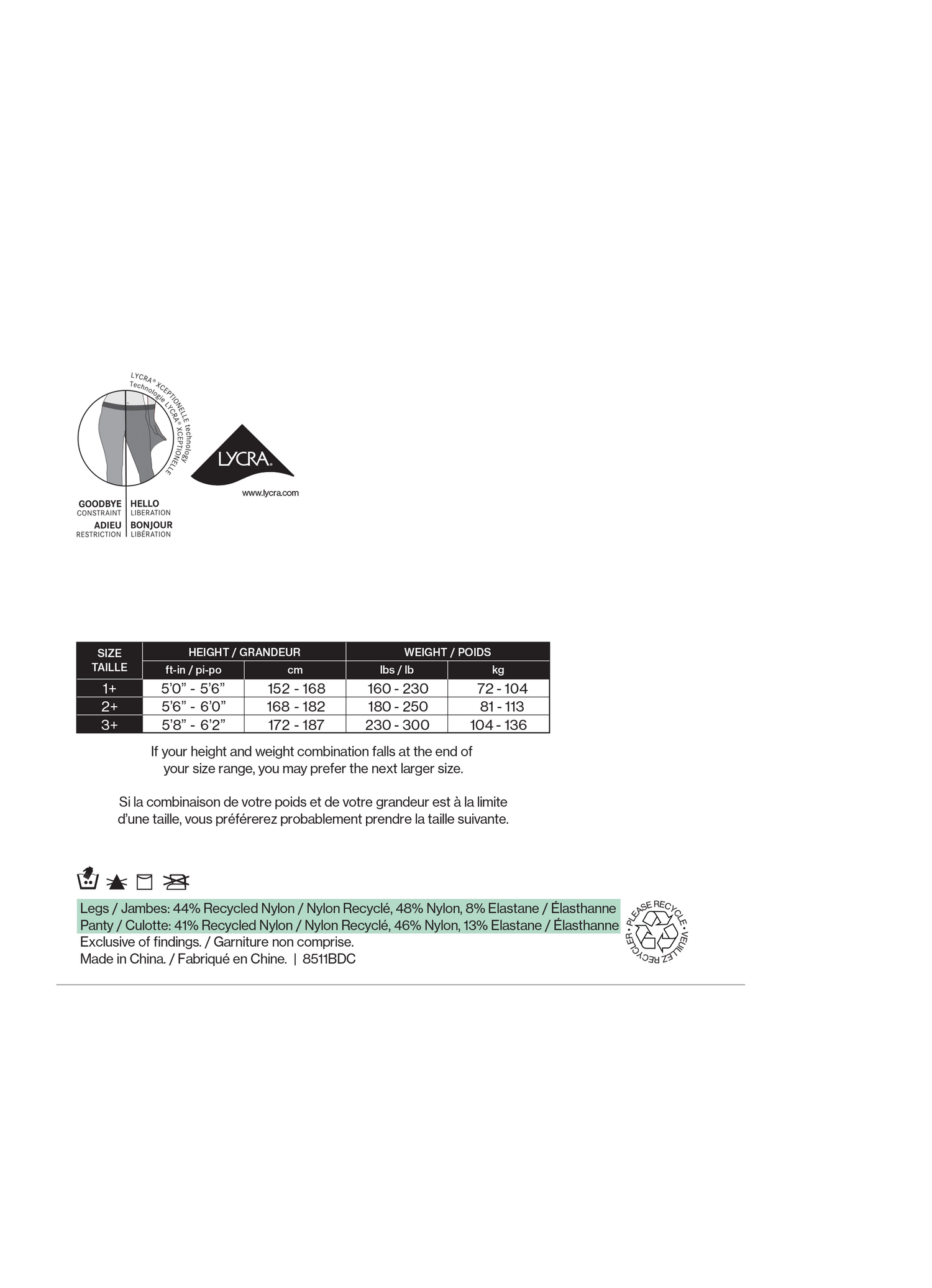 SECRET FREEDOM PLUS® Collant super opaque avec culotte confort - 80 deniers