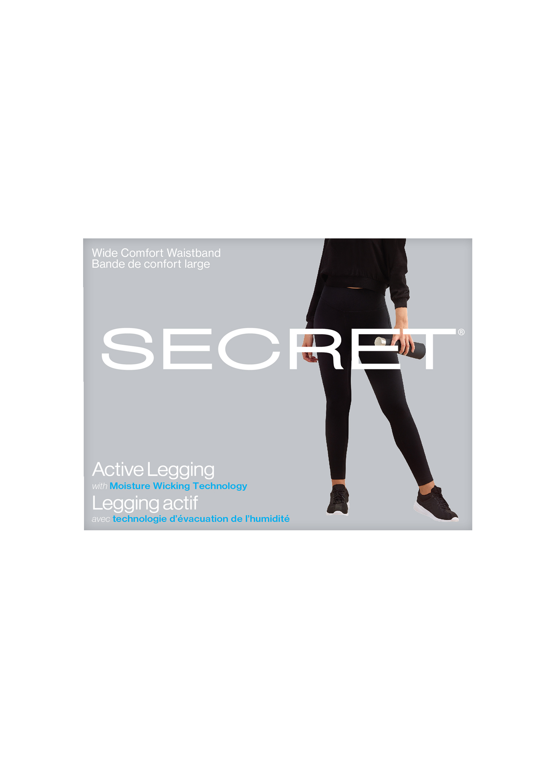 SECRET® Active Legging | Sweat-Wicking Workout Legging For Women