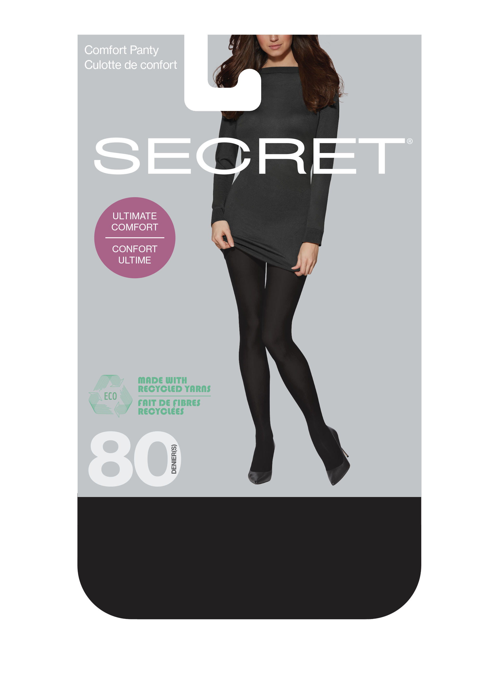 SECRET® Super Opaque Tights With Comfort Panty - 80 Denier