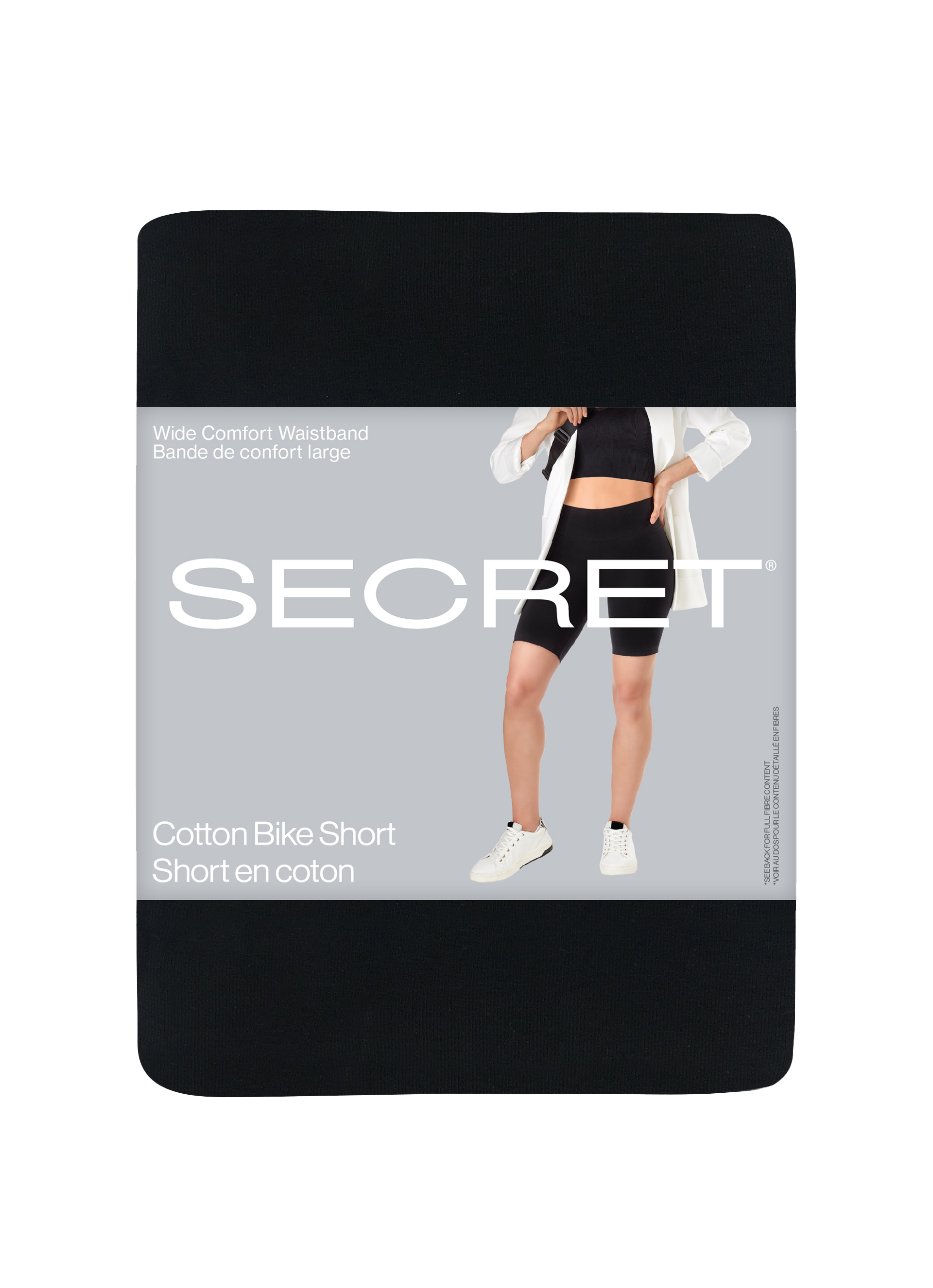SECRET® Cotton Bike Short for Women High-Waisted Athletic Shorts