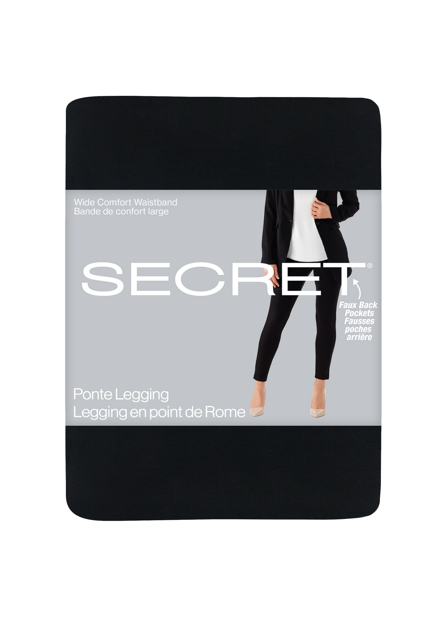 SECRET® Ponte Legging | Work Legging With Back Pockets