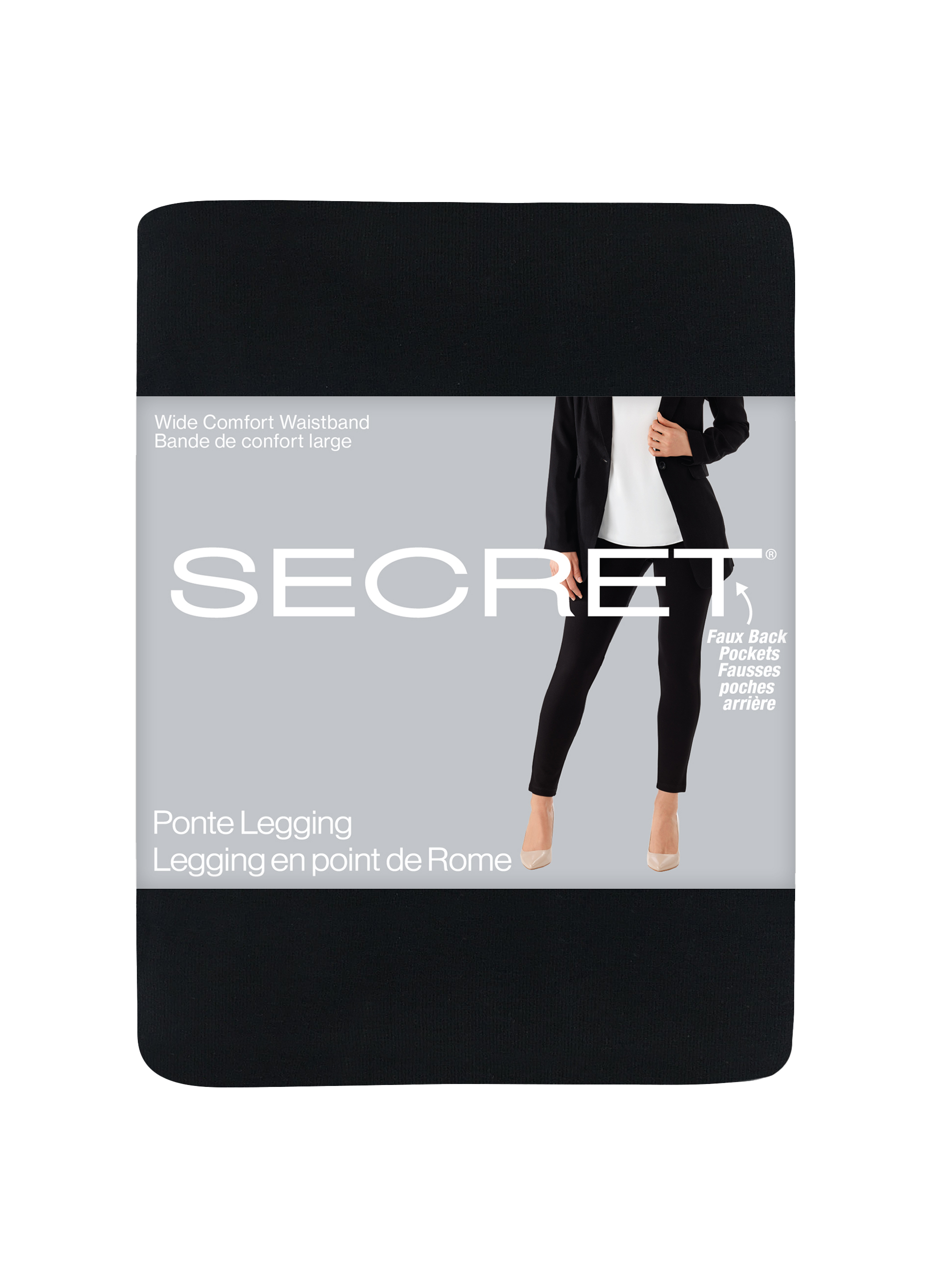 SECRET® Ponte Legging | Work Legging With Back Pockets