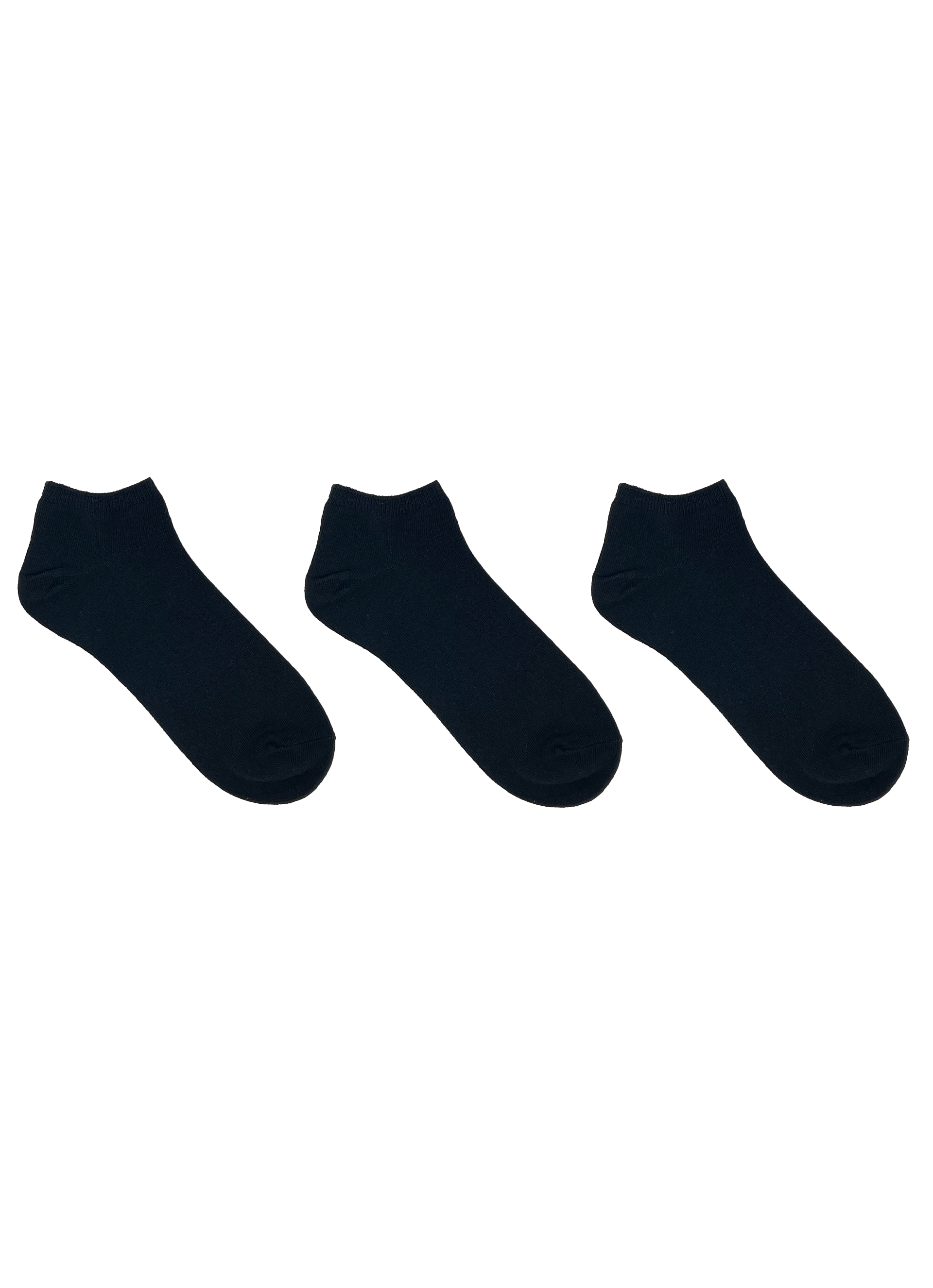SECRET® Comfort Cotton Flat Knit Low Cut - 3 Pairs