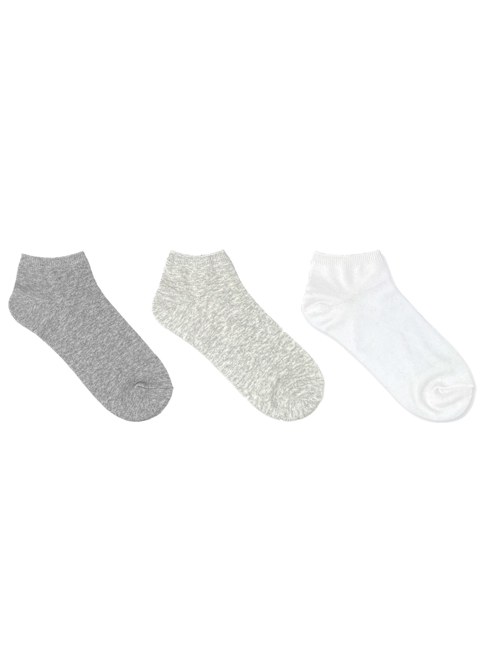 SECRET® Comfort Cotton Flat Knit Low Cut - 3 Pairs