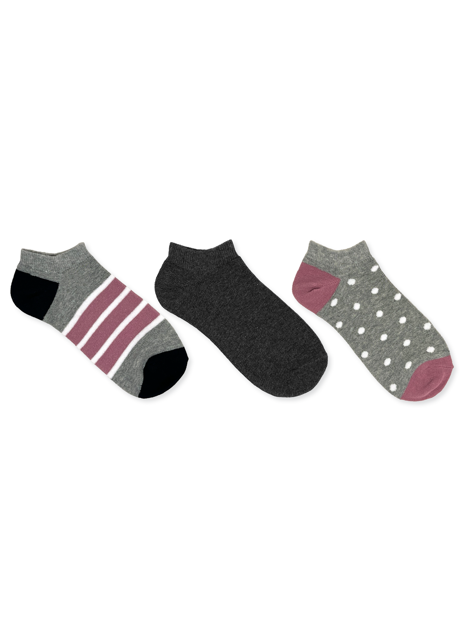 SECRET® Comfort Cotton Fashion Low Cut - 3 Pairs
