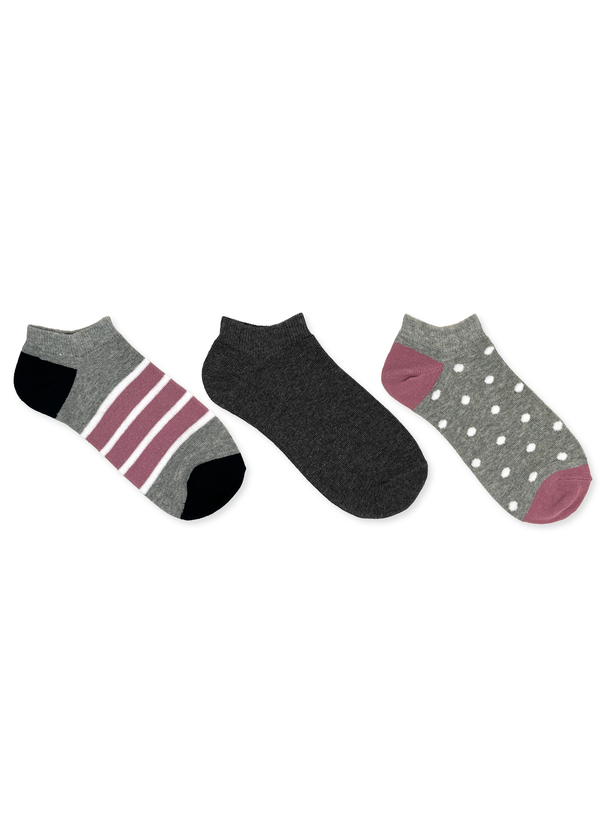SECRET® Comfort Cotton Fashion Low Cut - 3 Pairs