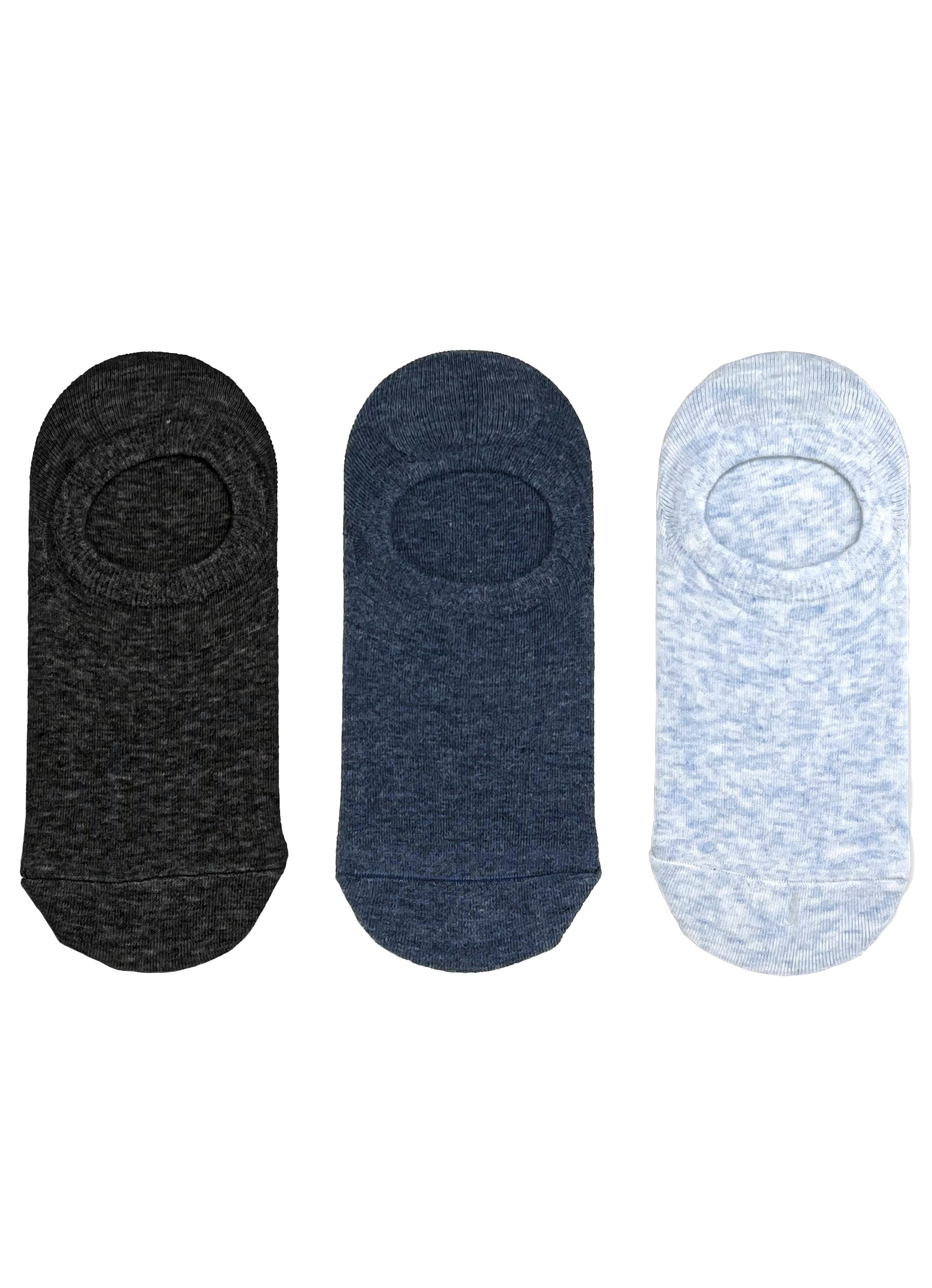 SECRET® Comfort Cotton No Show Liner - 3 Pairs