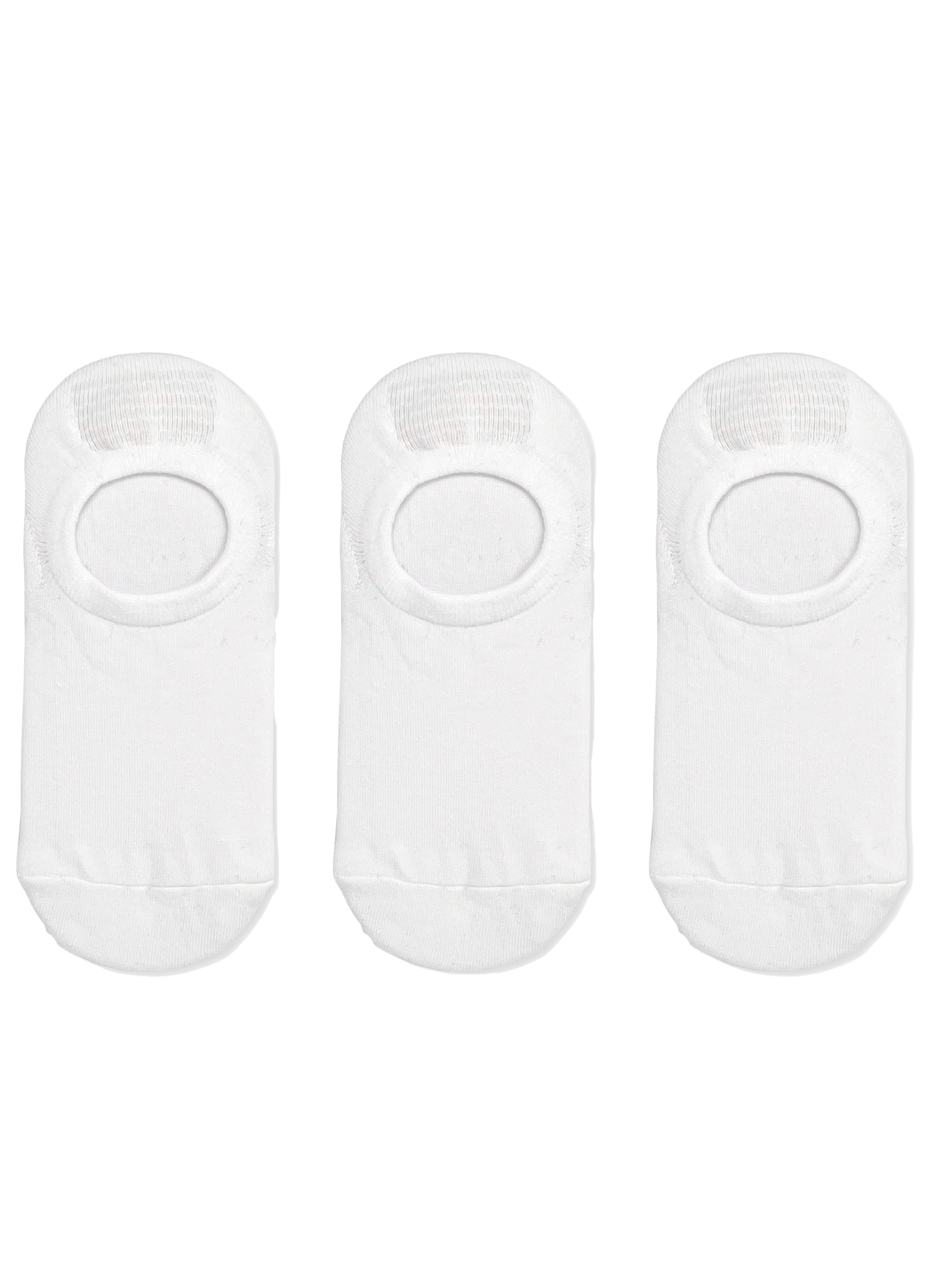 SECRET® Comfort Cotton No Show Liner - 3 Pairs
