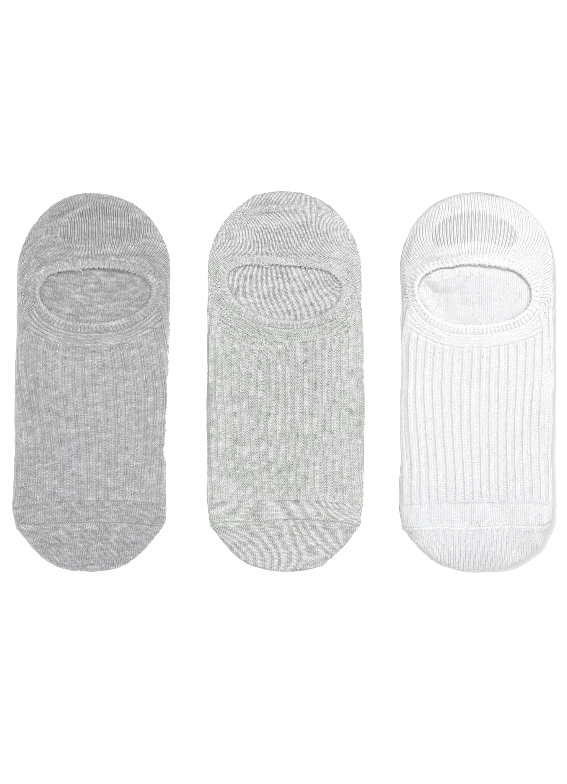 SECRET® Comfort Cotton Ribbed Liner - 3 Pairs