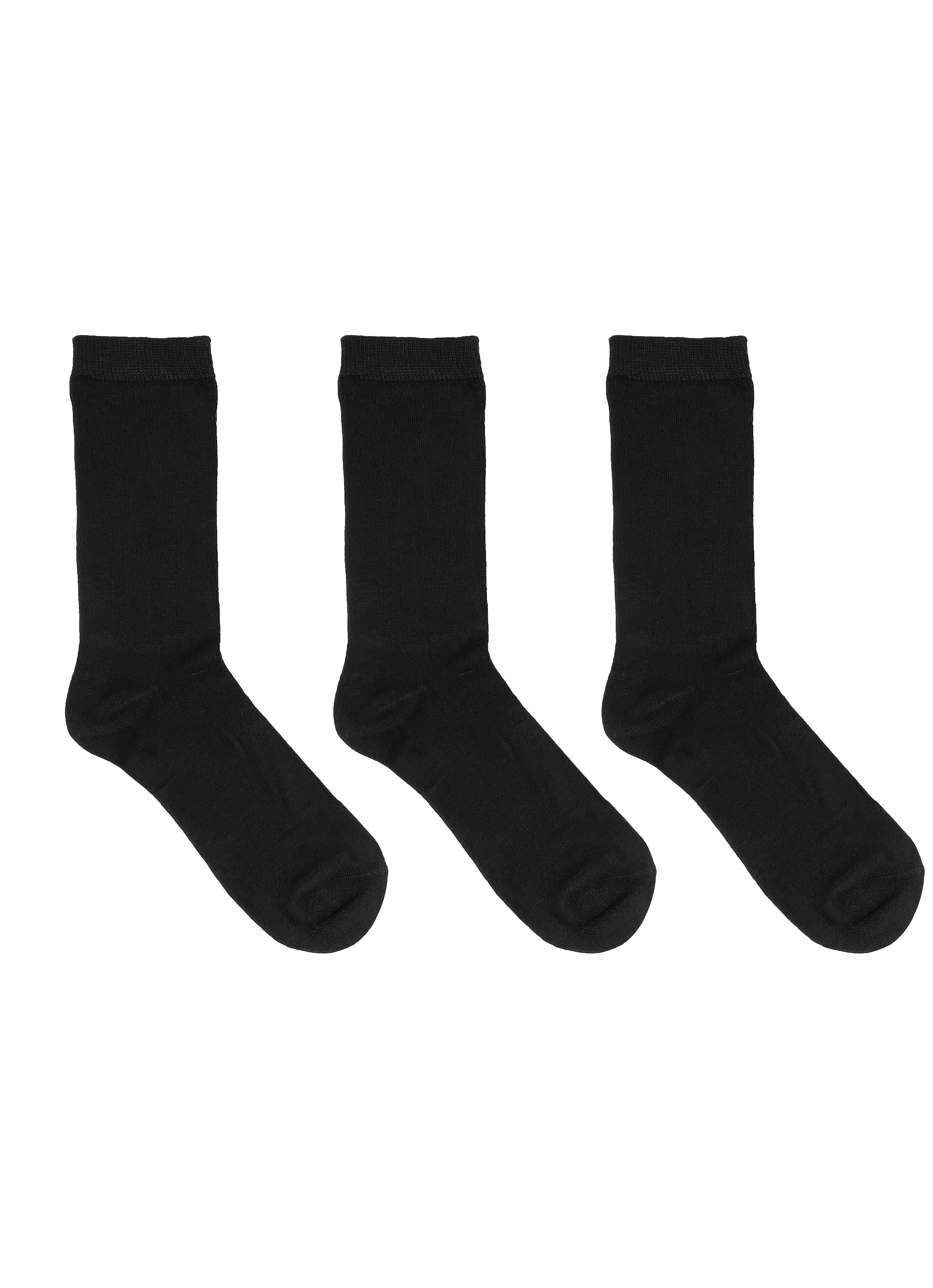 SECRET® Comfort Bamboo Flat Knit Crew - 3 Pairs