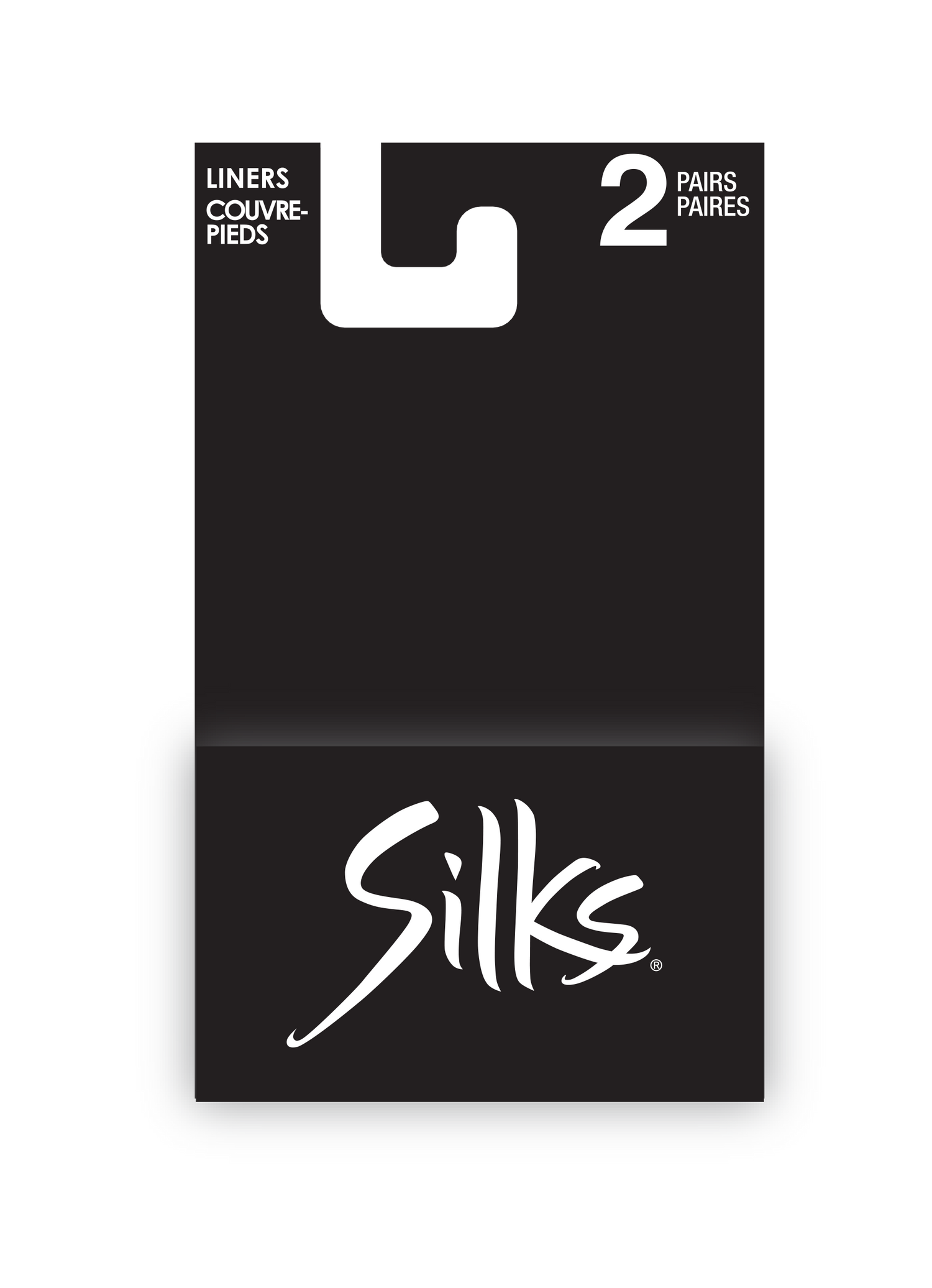 SILKS® Ultra Low Cut Cotton Sole  Liner - 2 Pairs