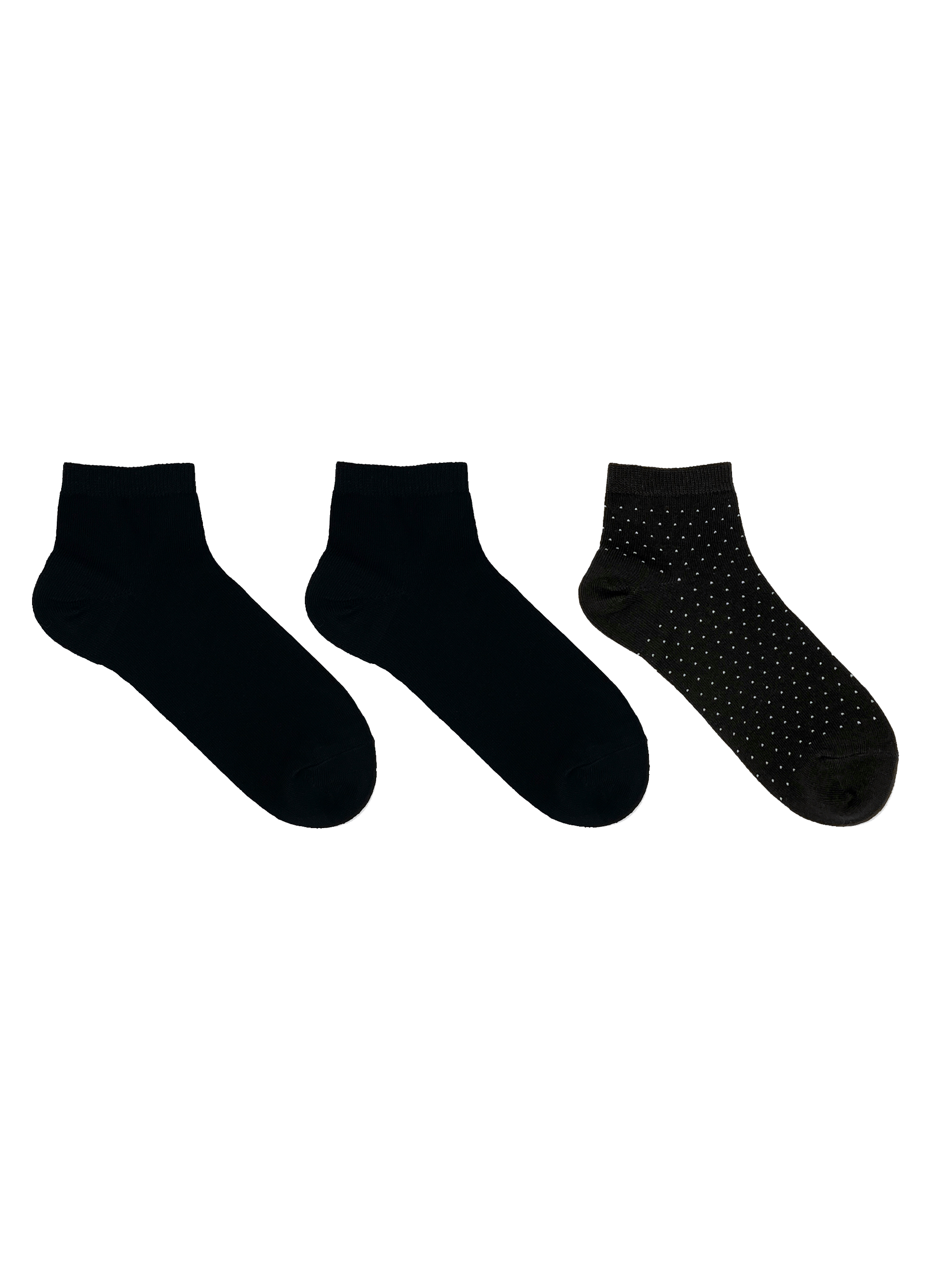 SECRET® Comfort Cotton Fashion Quarter - 3 Pairs
