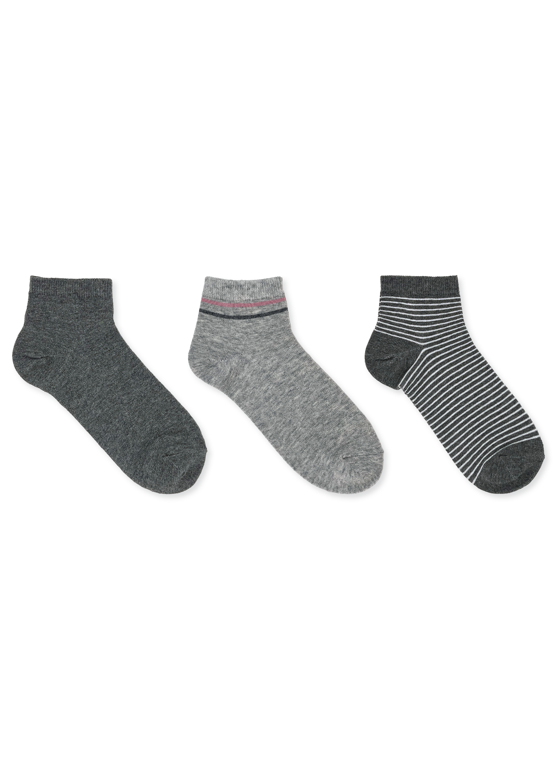 SECRET® Comfort Cotton Fashion Quarter - 3 Pairs