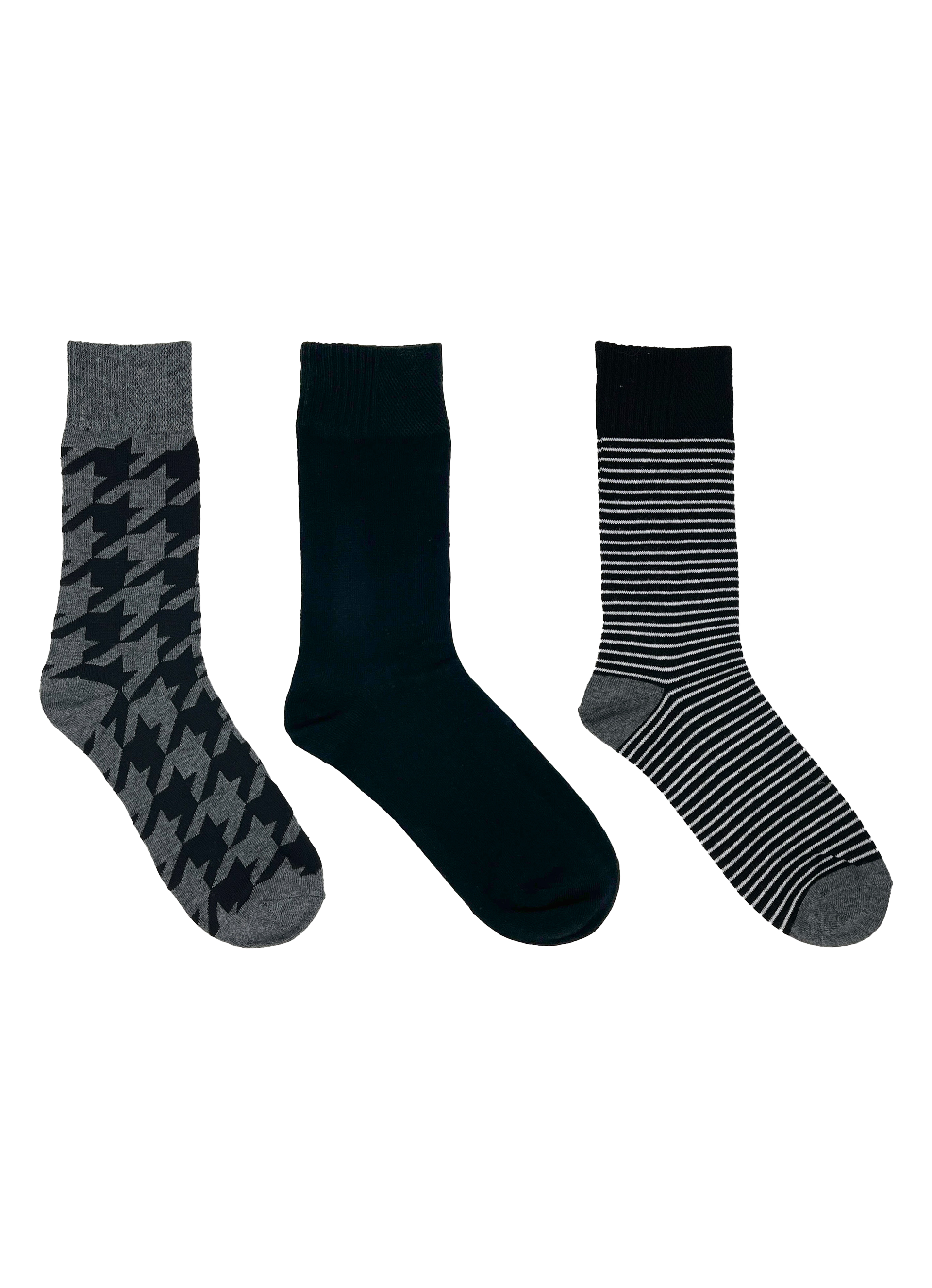 SECRET® Comfort Cotton Fashion Crew - 3 Pairs