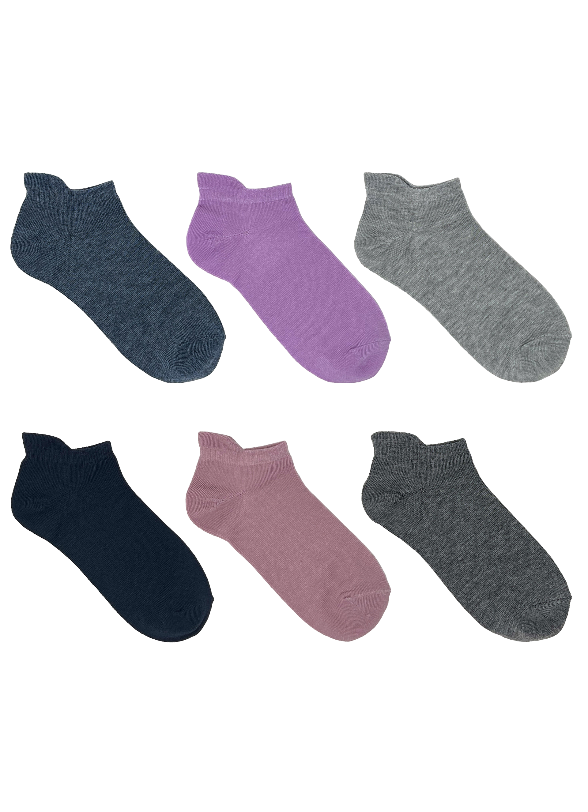 SECRET® Comfort Essentials No Show with Tab - 6 Pairs