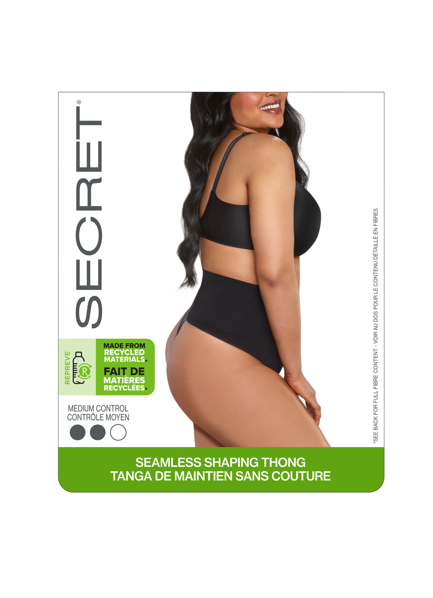 SECRET® Seamless Shaping Thong - 1 Pair