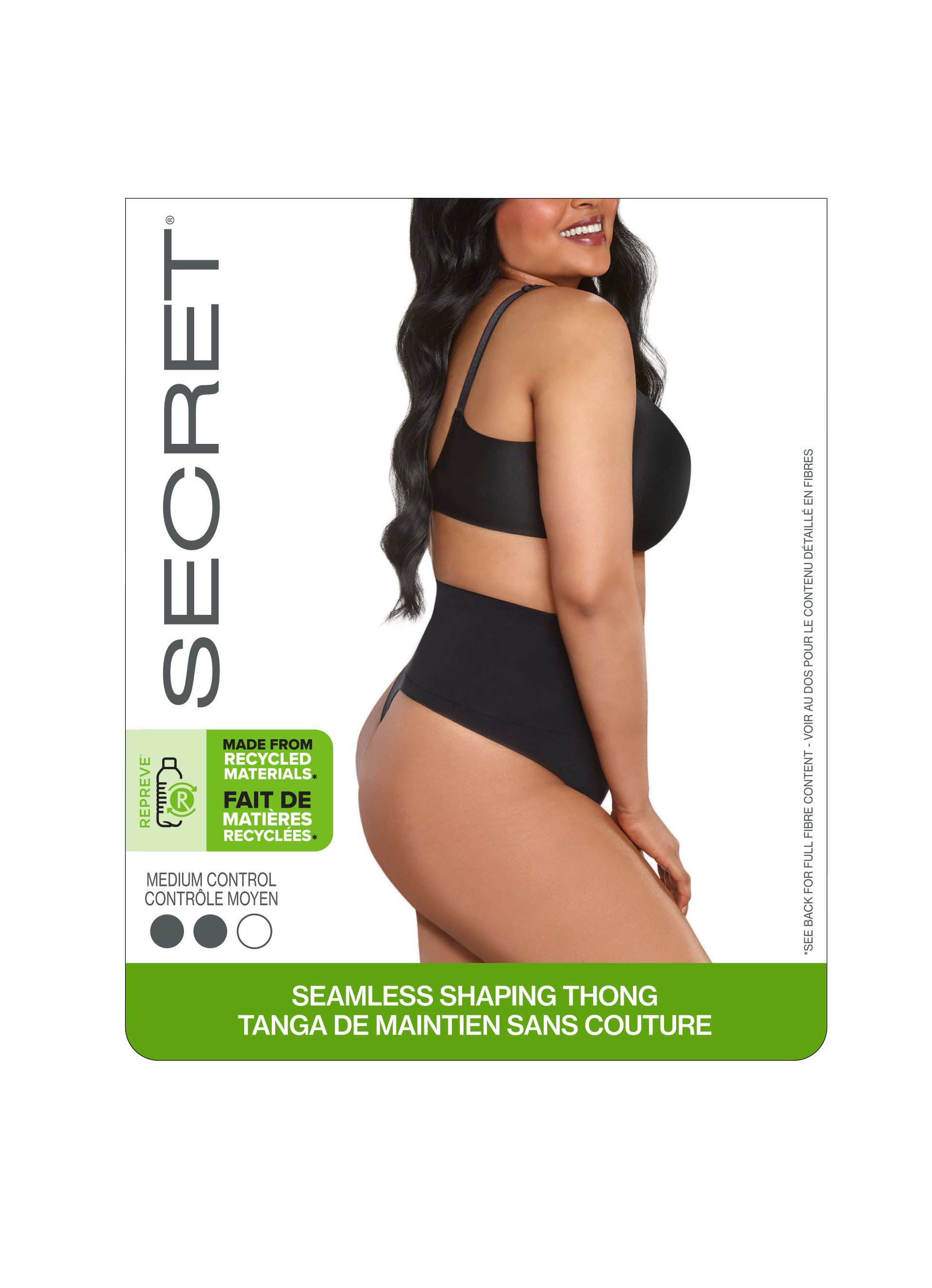 SECRET® Seamless Shaping Thong - 1 Pair