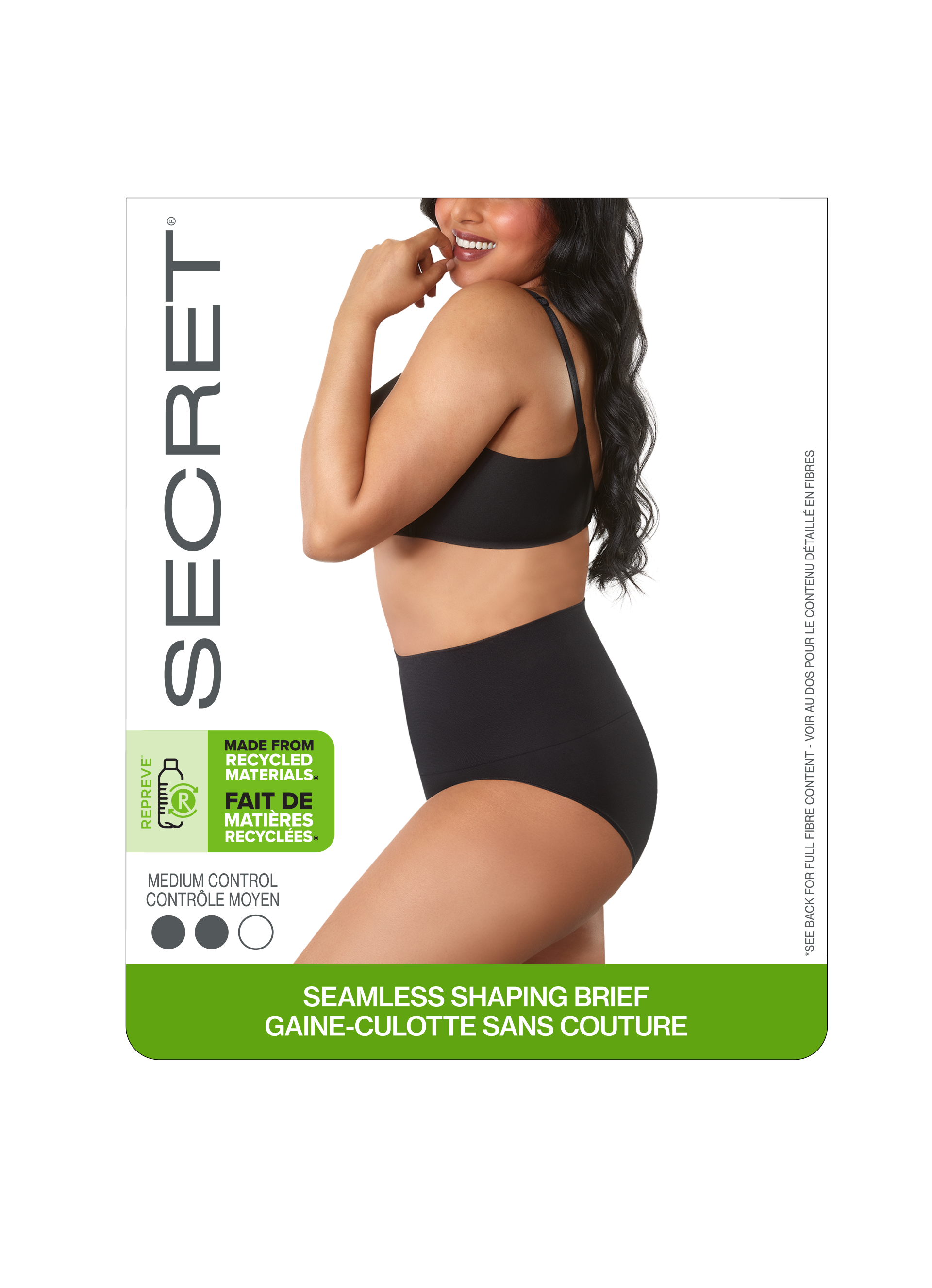 SECRET® Seamless Shaping Brief - 1 Pair