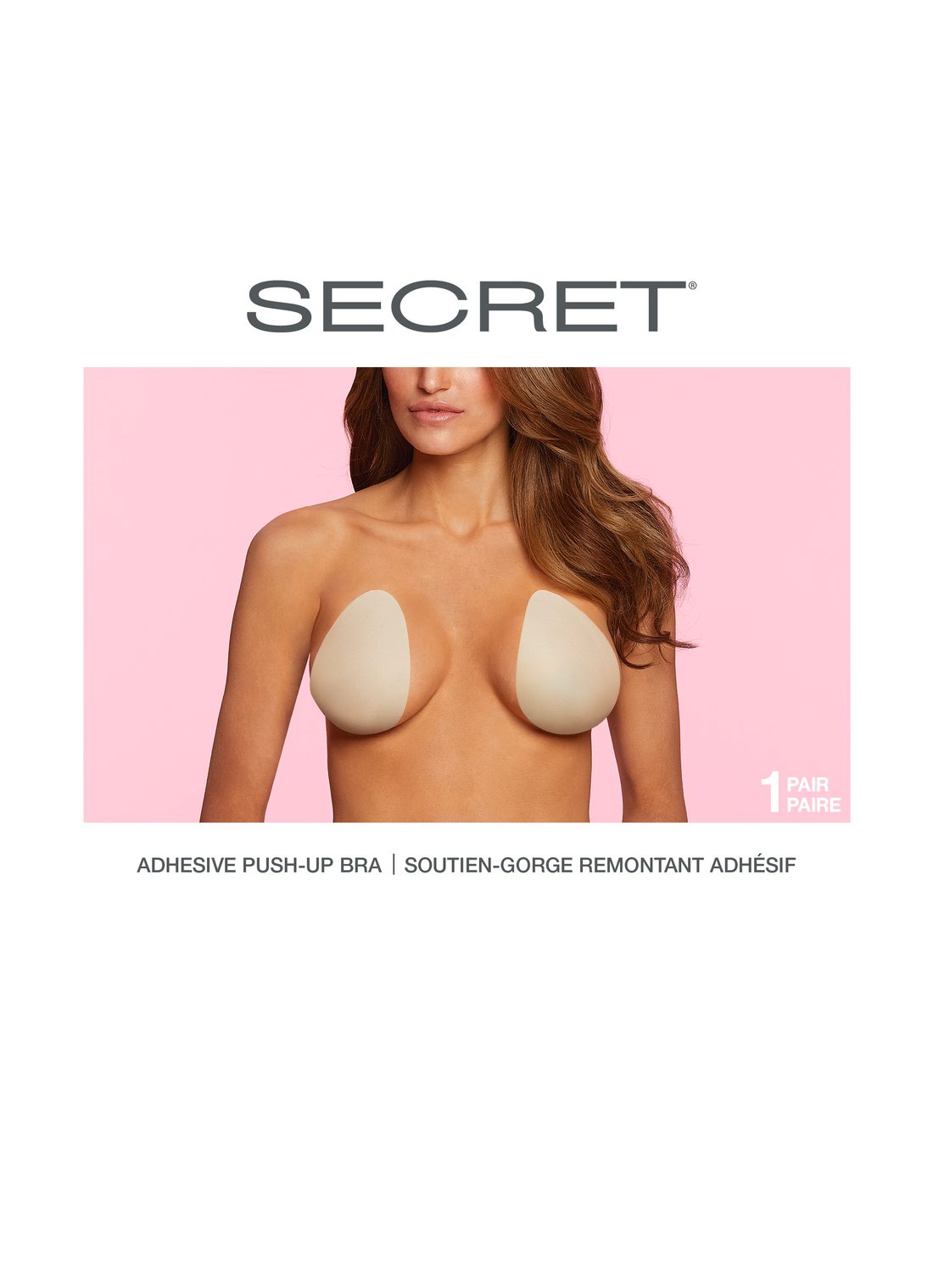 SECRET® Adhesive Push Up Bra - 1 Pair
