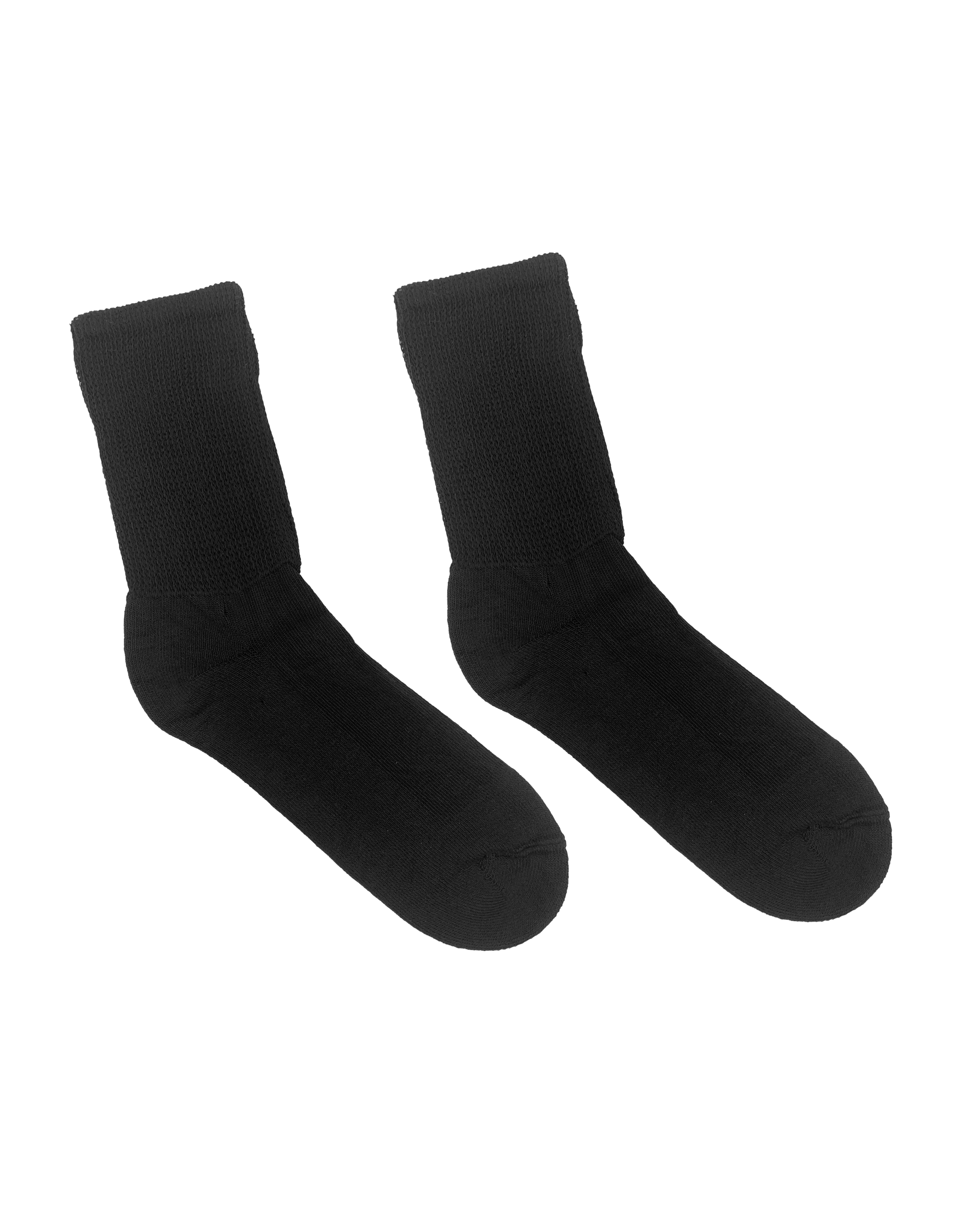 Therapy Plusᴹᴰ Diabétique Mi-chaussettes décontractées pour femme- 2 Paires