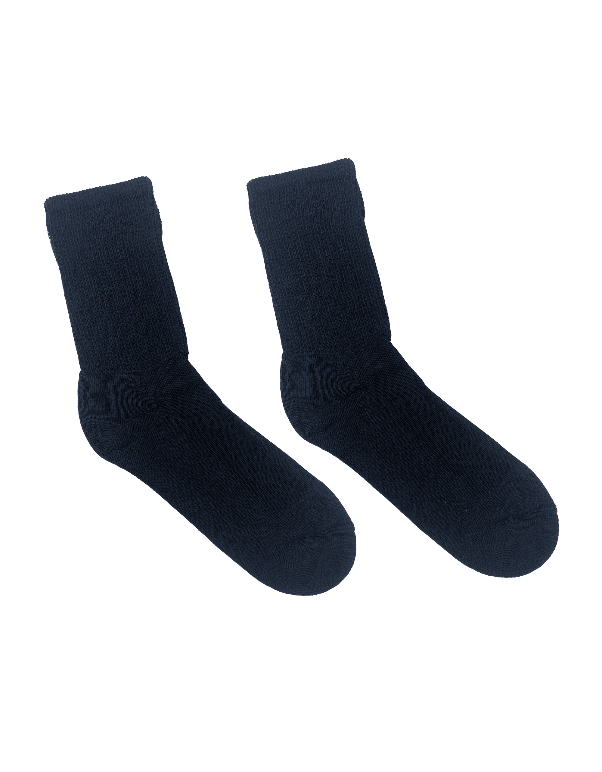 Therapy Plusᴹᴰ Diabétique Mi-chaussettes décontractées pour femme- 2 Paires