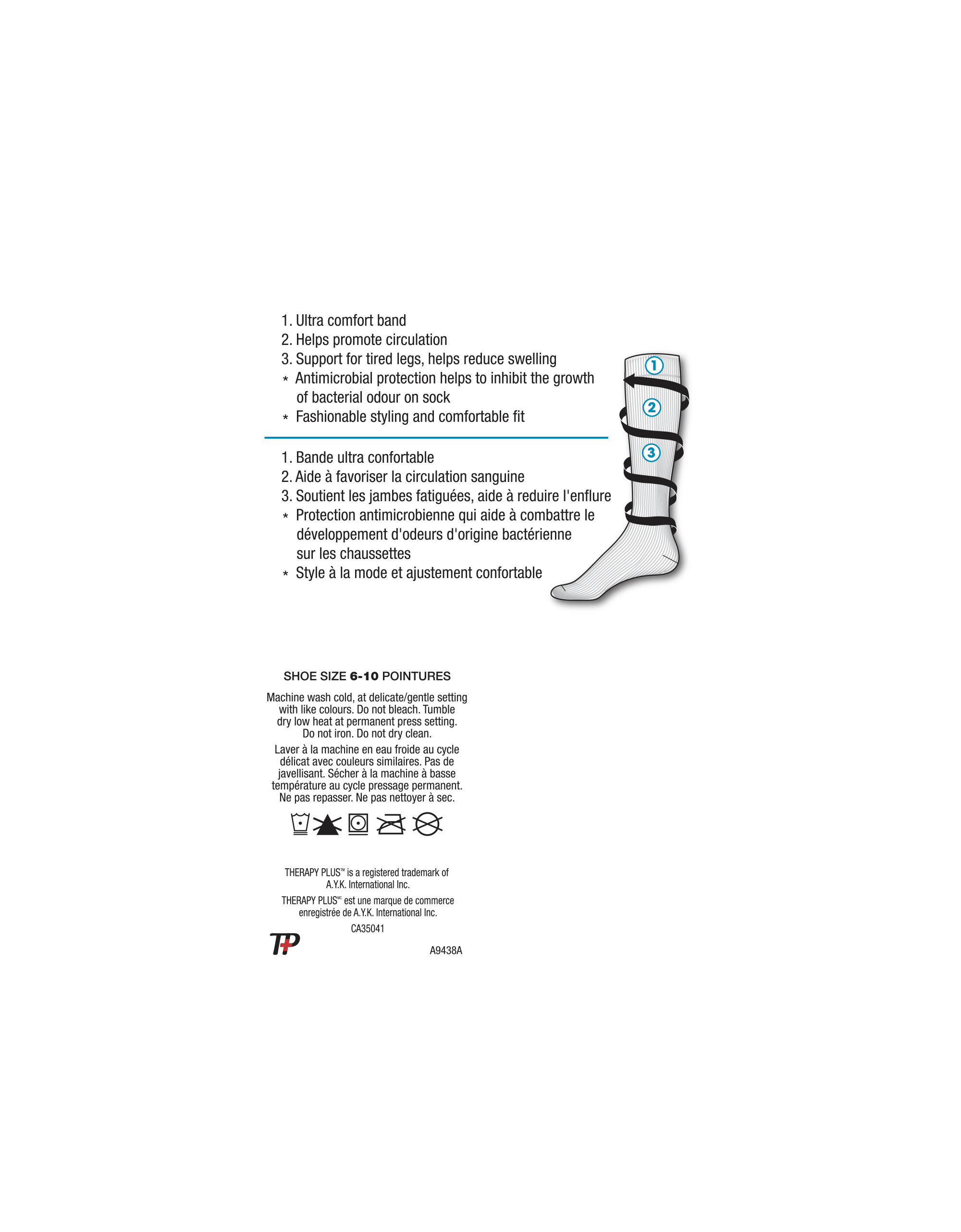 Therapy Plus - Diabetic Women Graduated Compression Knee