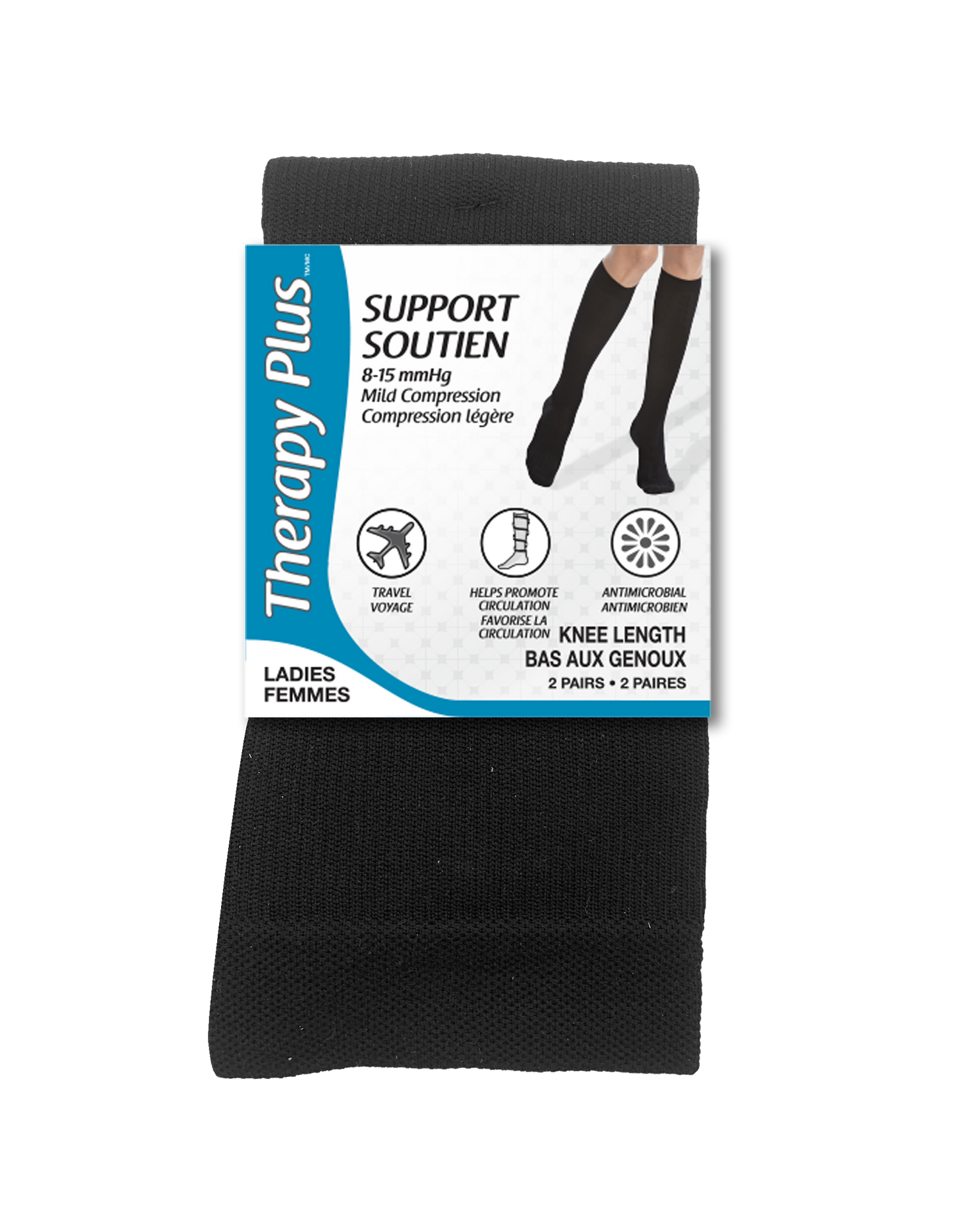 Therapy Plus - Diabetic Women Graduated Compression Knee