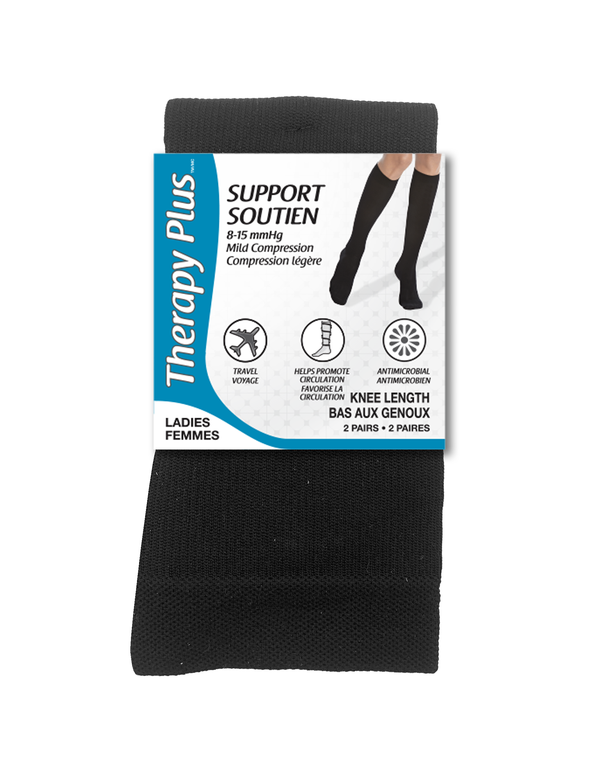 Therapy Plus - Diabetic Women Graduated Compression Knee