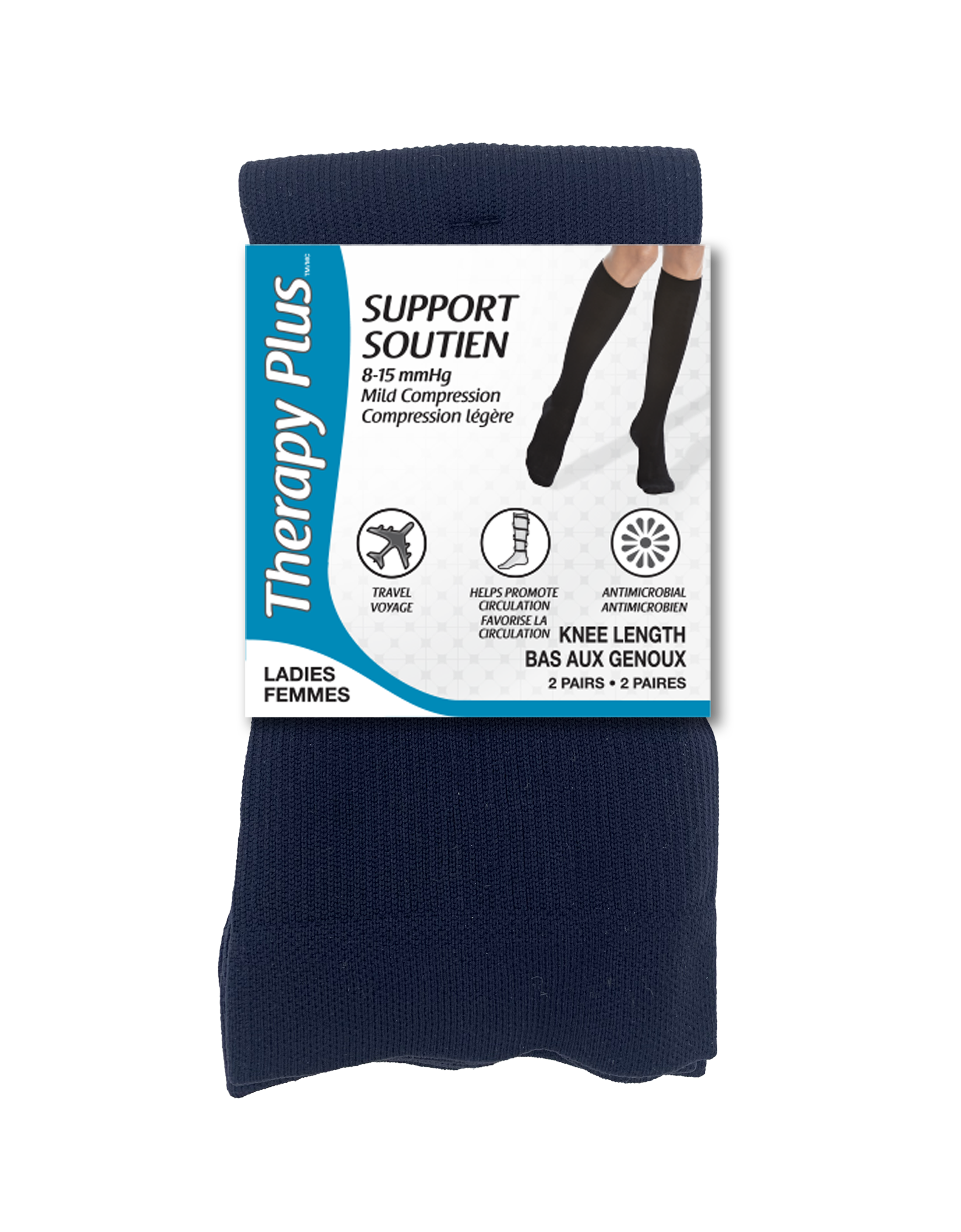 Therapy Plus - Diabetic Women Graduated Compression Knee