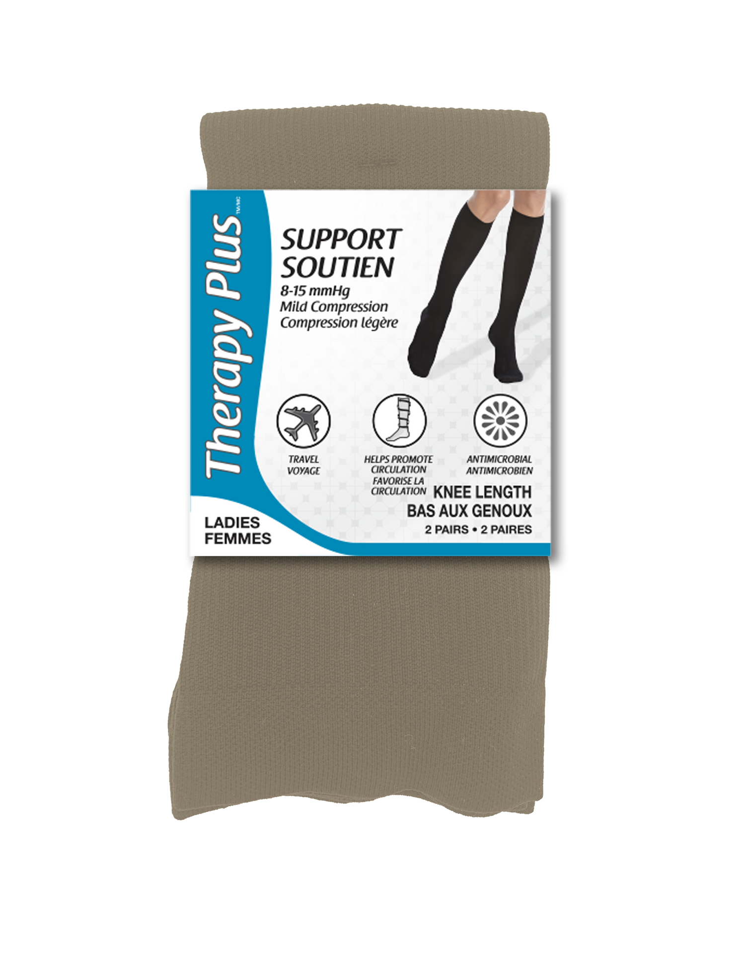 Therapy Plus - Diabetic Women Graduated Compression Knee