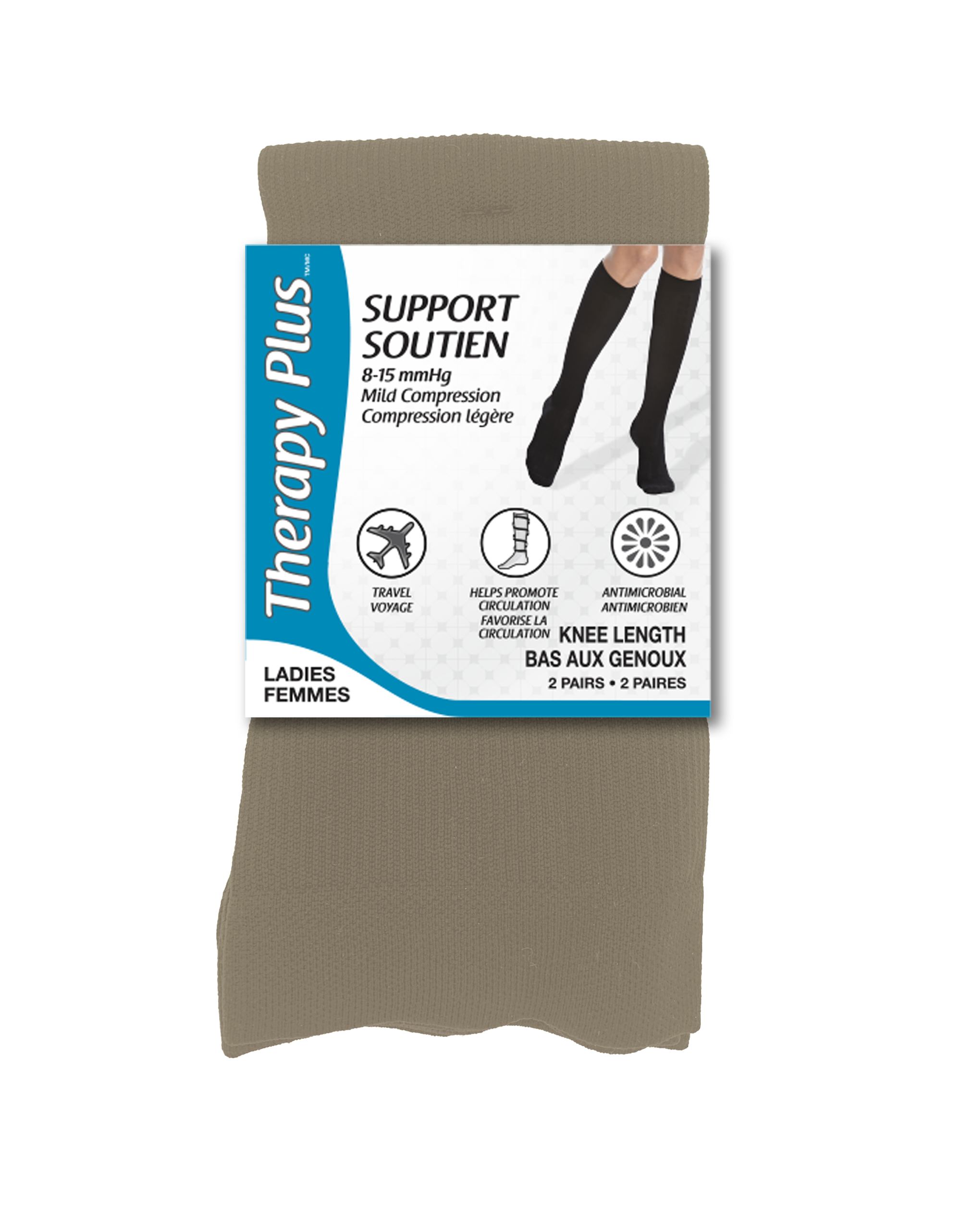 Therapy Plus - Diabetic Women Graduated Compression Knee