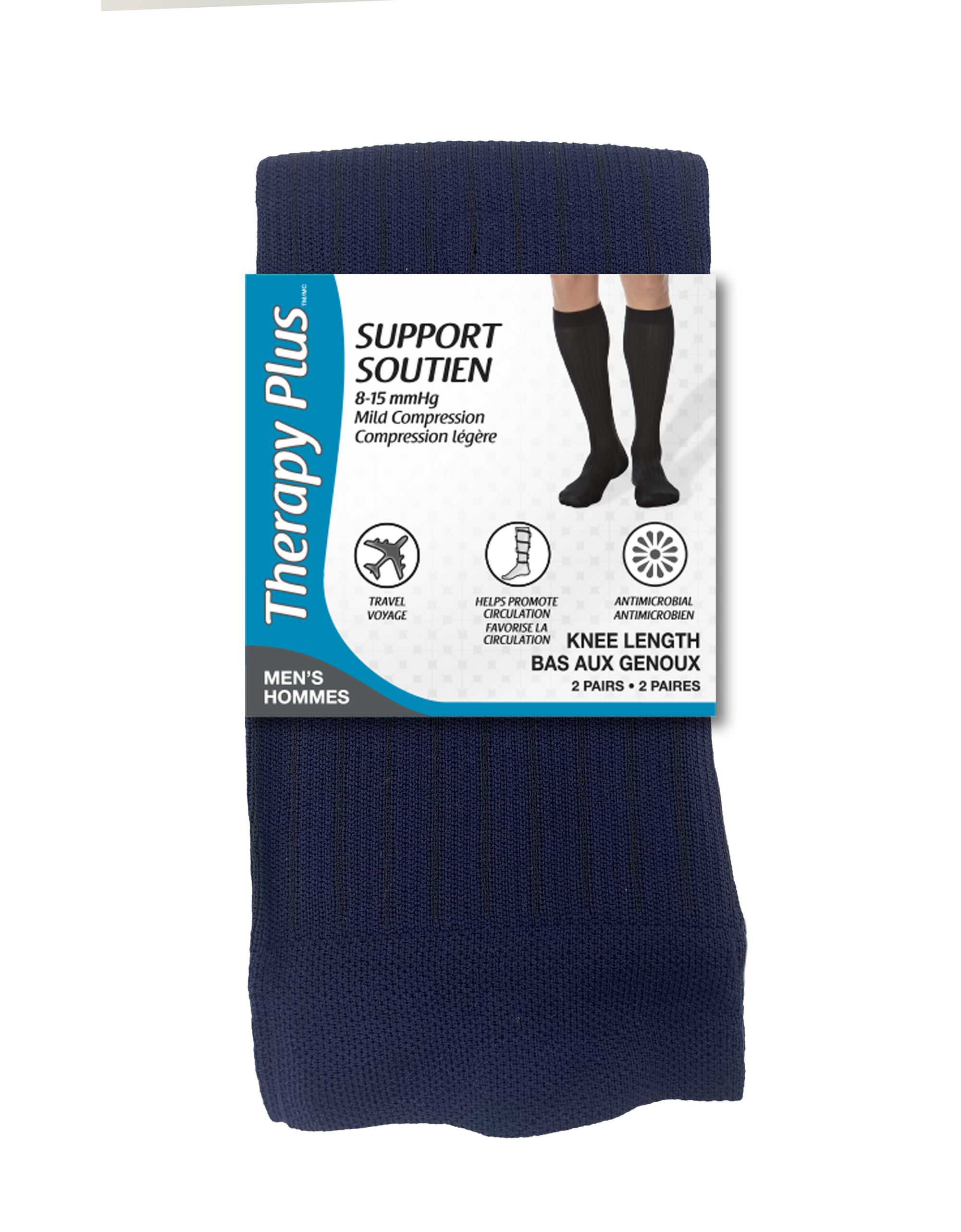 Therapy Plus Diabetic Men Graduated Compression Knee Support