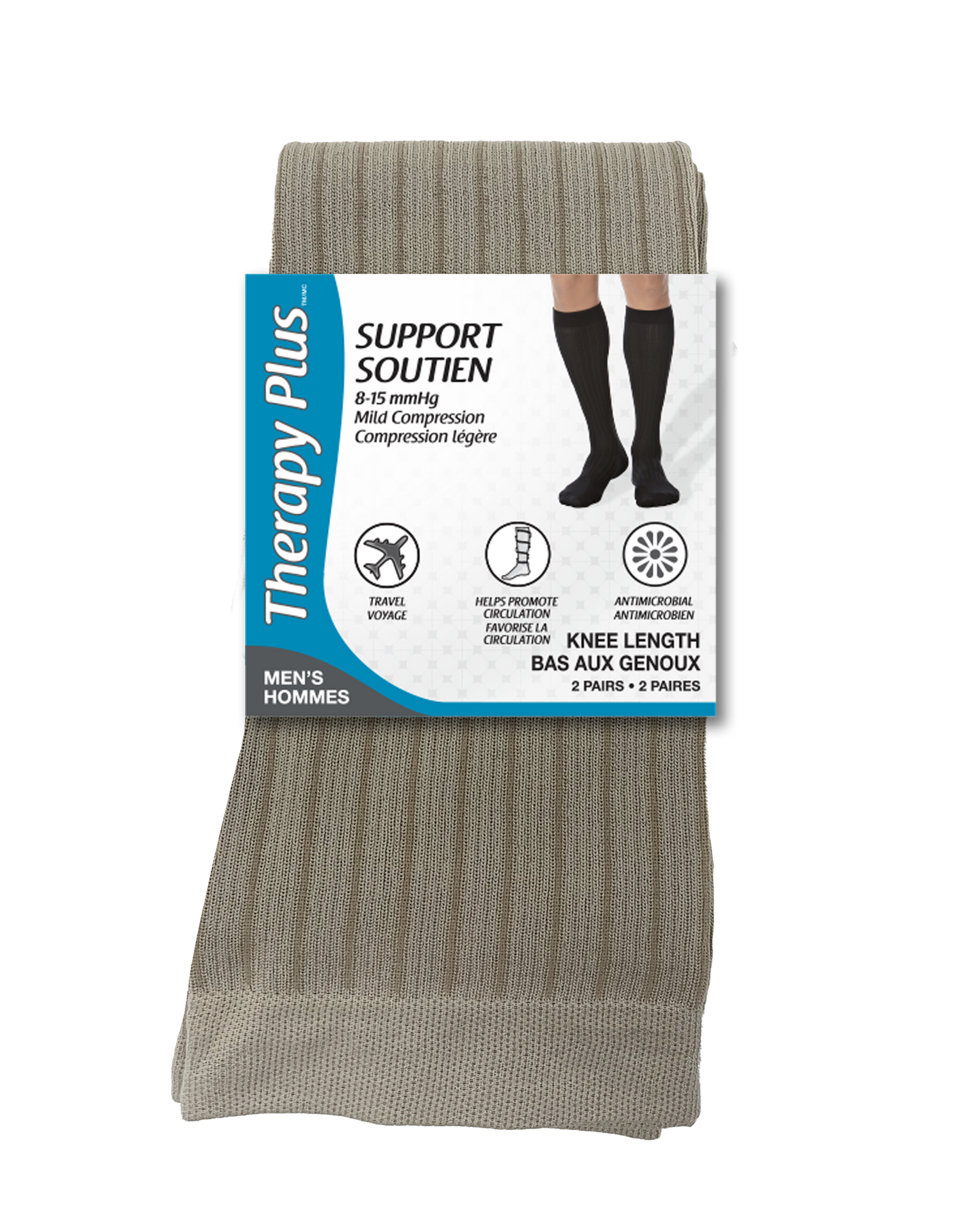 Therapy Plus Diabetic Men Graduated Compression Knee Support