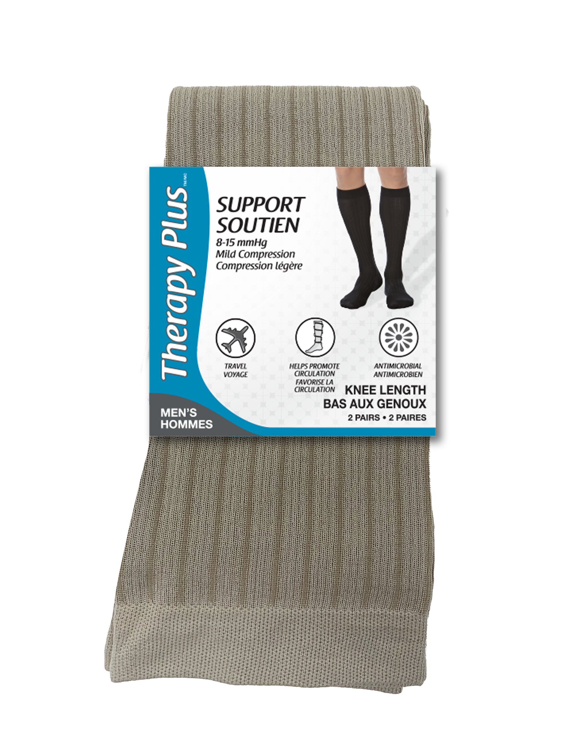 Therapy Plus Diabetic Men Graduated Compression Knee Support