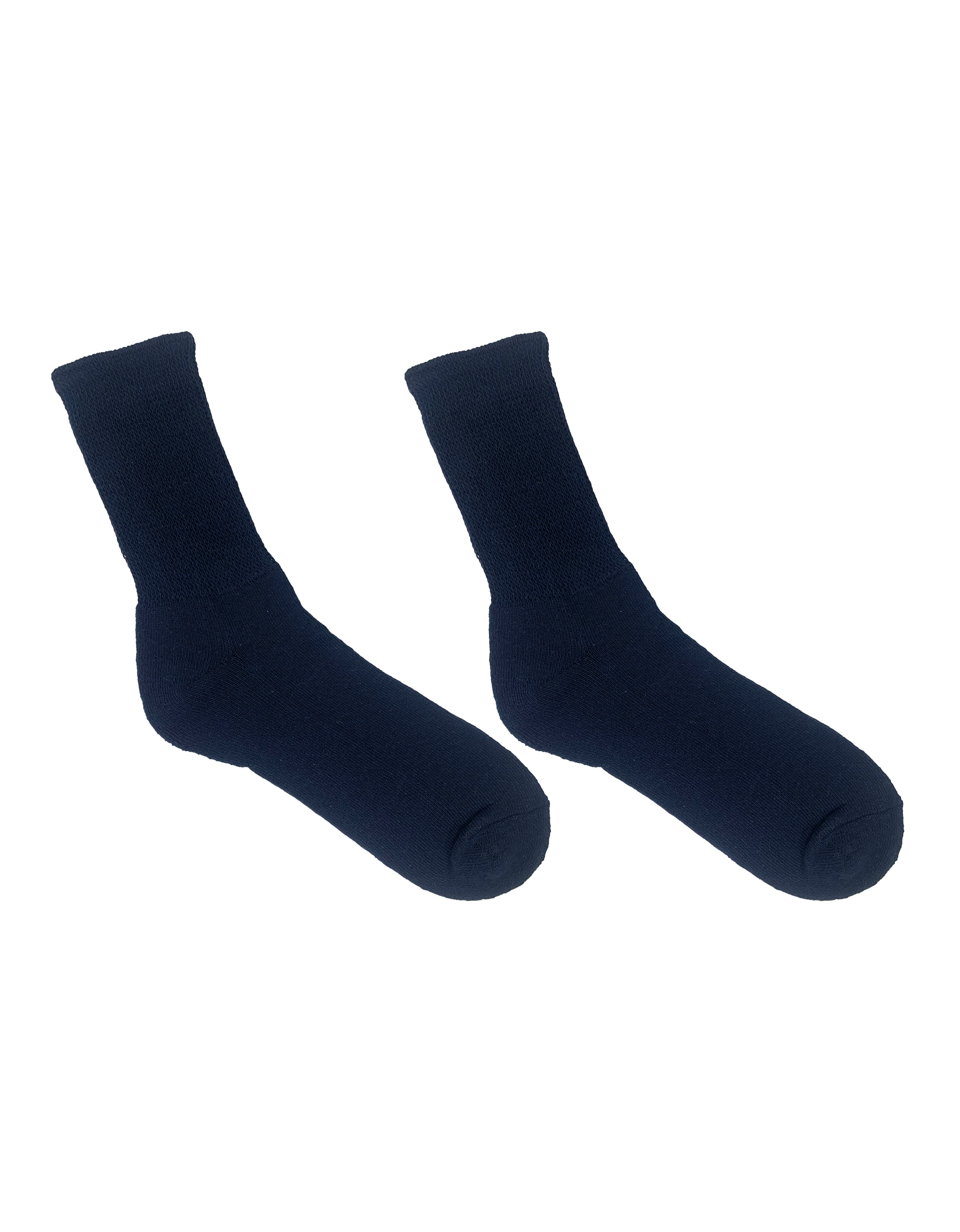 Therapy Plusᴹᴰ Chaussettes mi-mollet décontractées pour hommes diabétiques - 2 paires