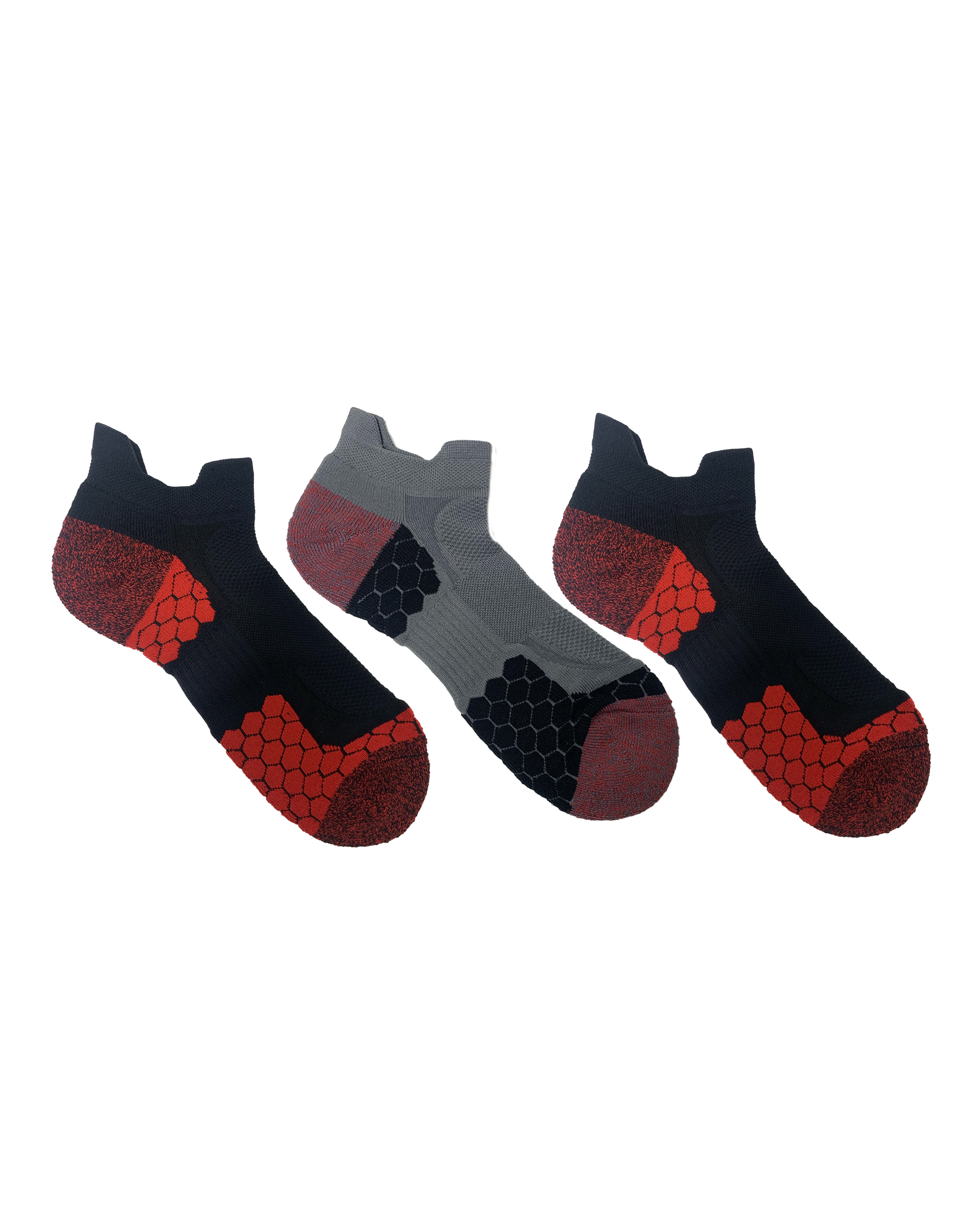 Athletic Sport Men double tab low cut - 3 Pairs