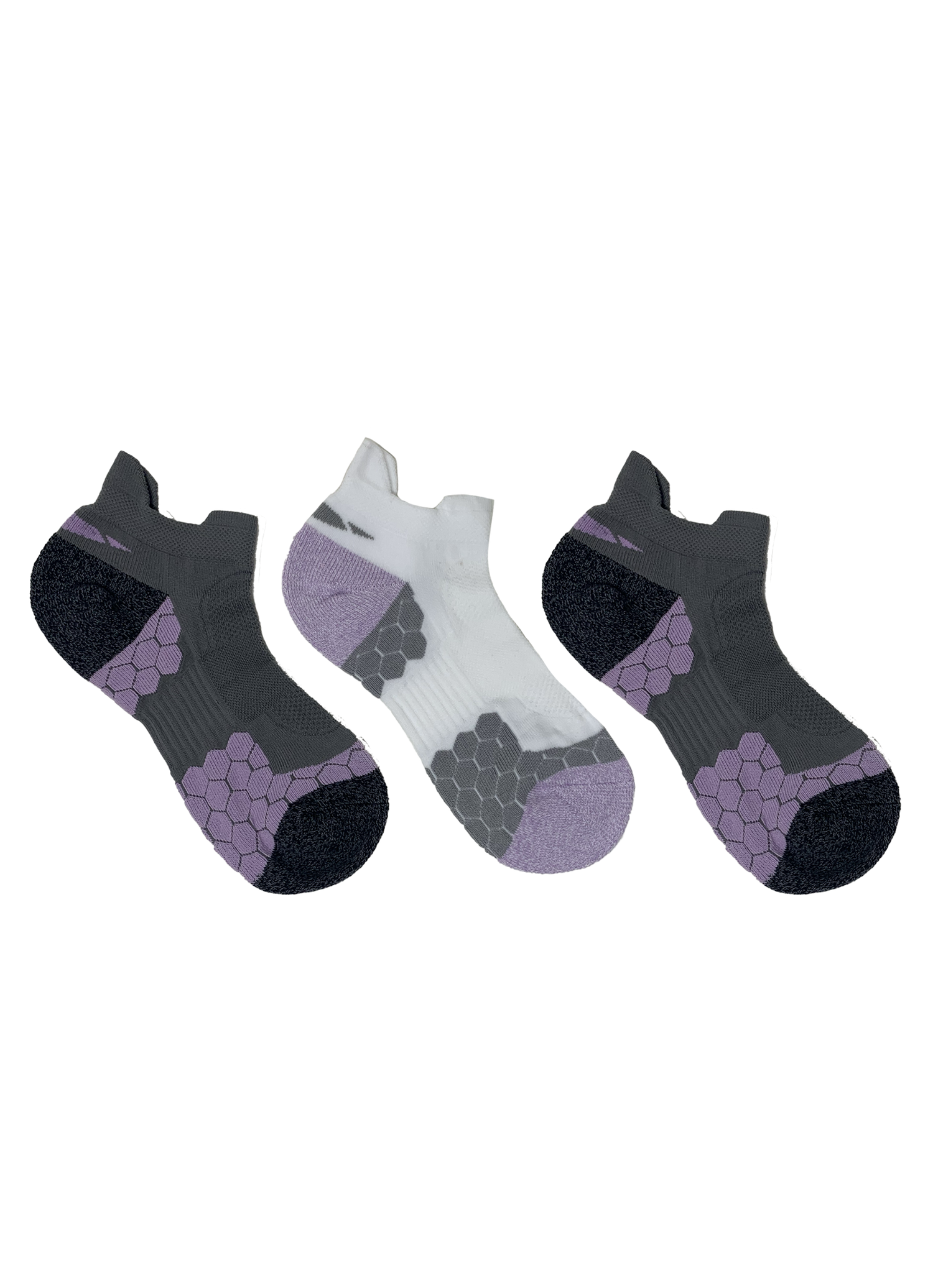 SECRET® In Motion™ Double Tab No Show - 3 Pairs