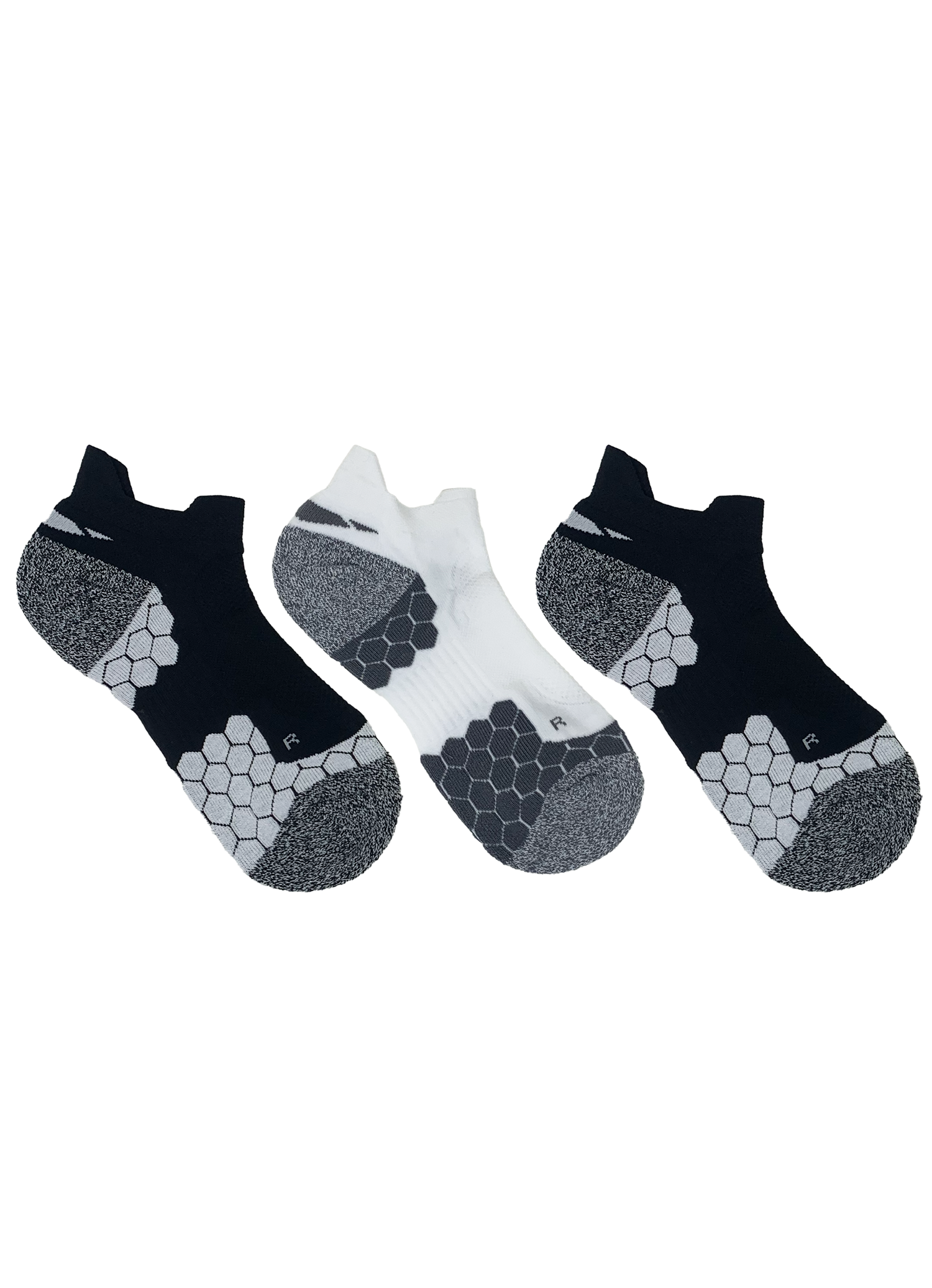 SECRET® In Motion™ Double Tab No Show - 3 Pairs