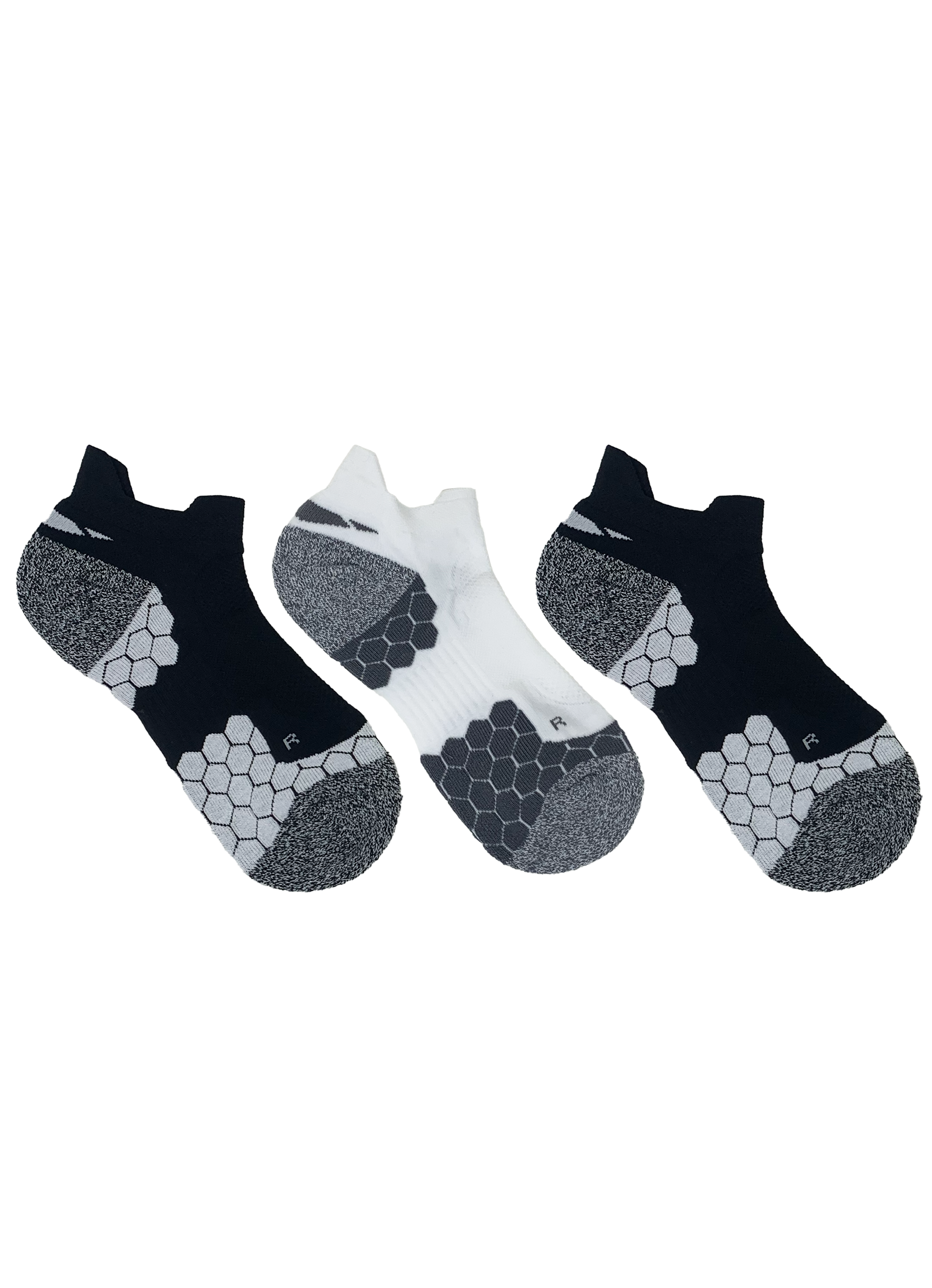 SECRET® In Motion™ Double Tab No Show - 3 Pairs