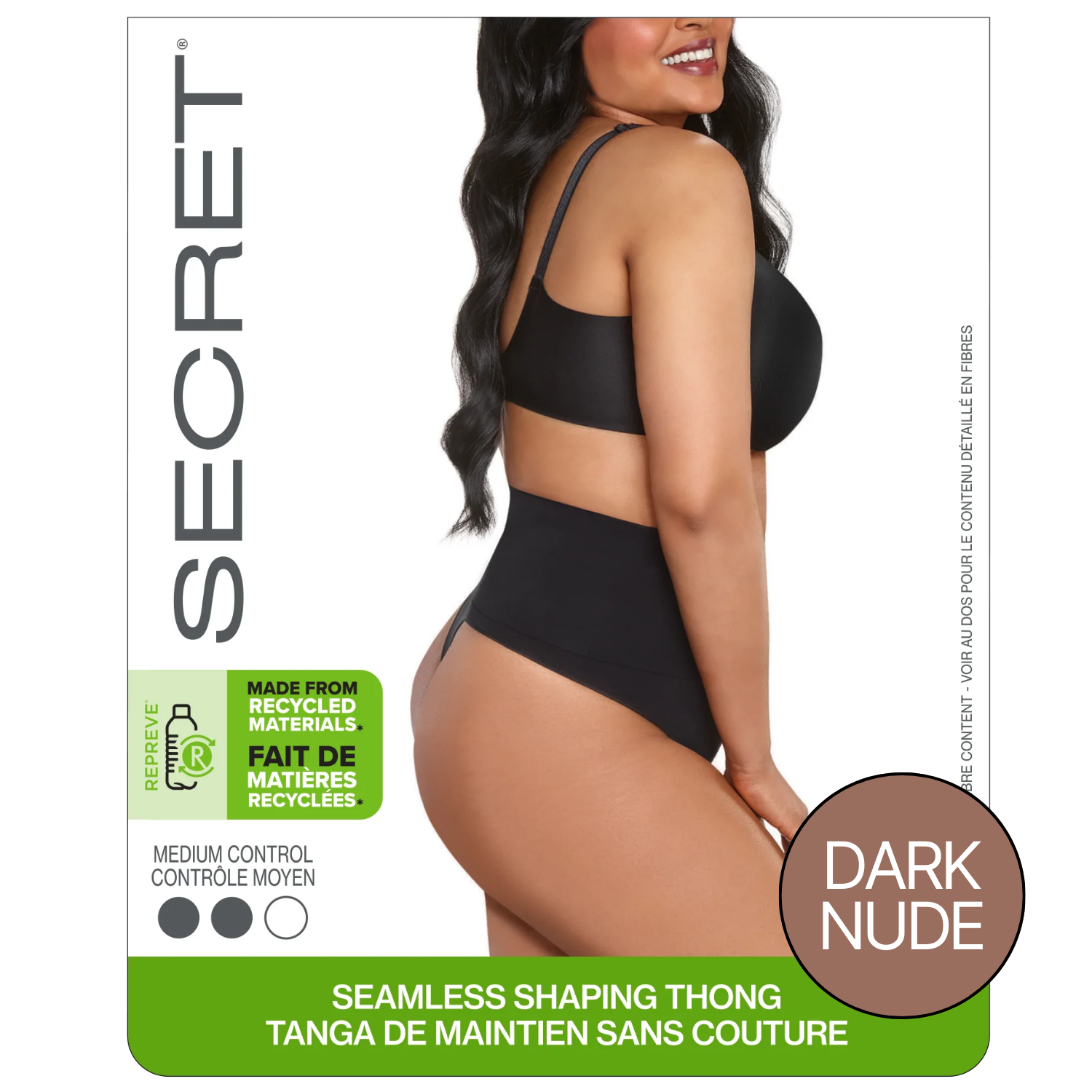 SECRET® Seamless Shaping Thong - 1 Pair