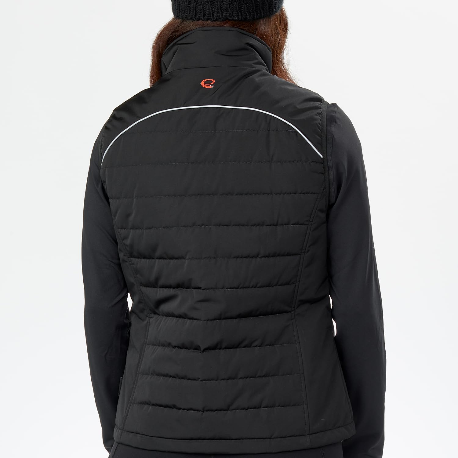 ENERGY TECHWEAR Ladies Heated Quilted Vest with 3 Heat Modules Slim & Lightweight, with Power Bank, Bluetooth App & Short Circuit Protection, Breathable, Waterproof, Windproof & Washable