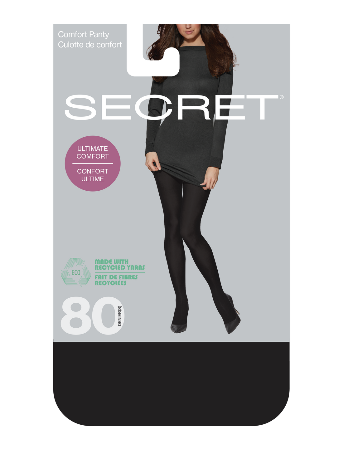 SECRET® Super Opaque Tights With Comfort Panty - 80 Denier