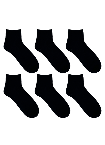 SECRET® Comfort Essentials Flat Knit Quarter - 6 Pairs