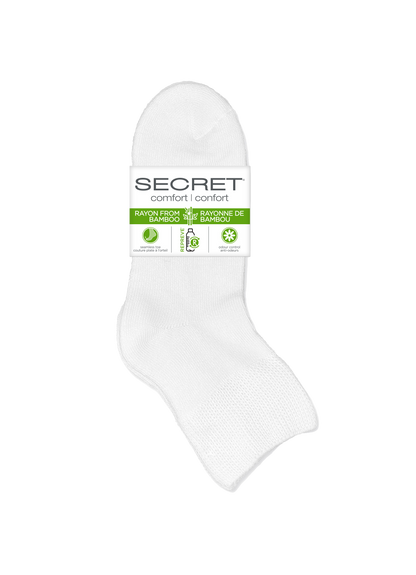 Quartier non contraignant en bambou SECRET® Comfort - 2 paires