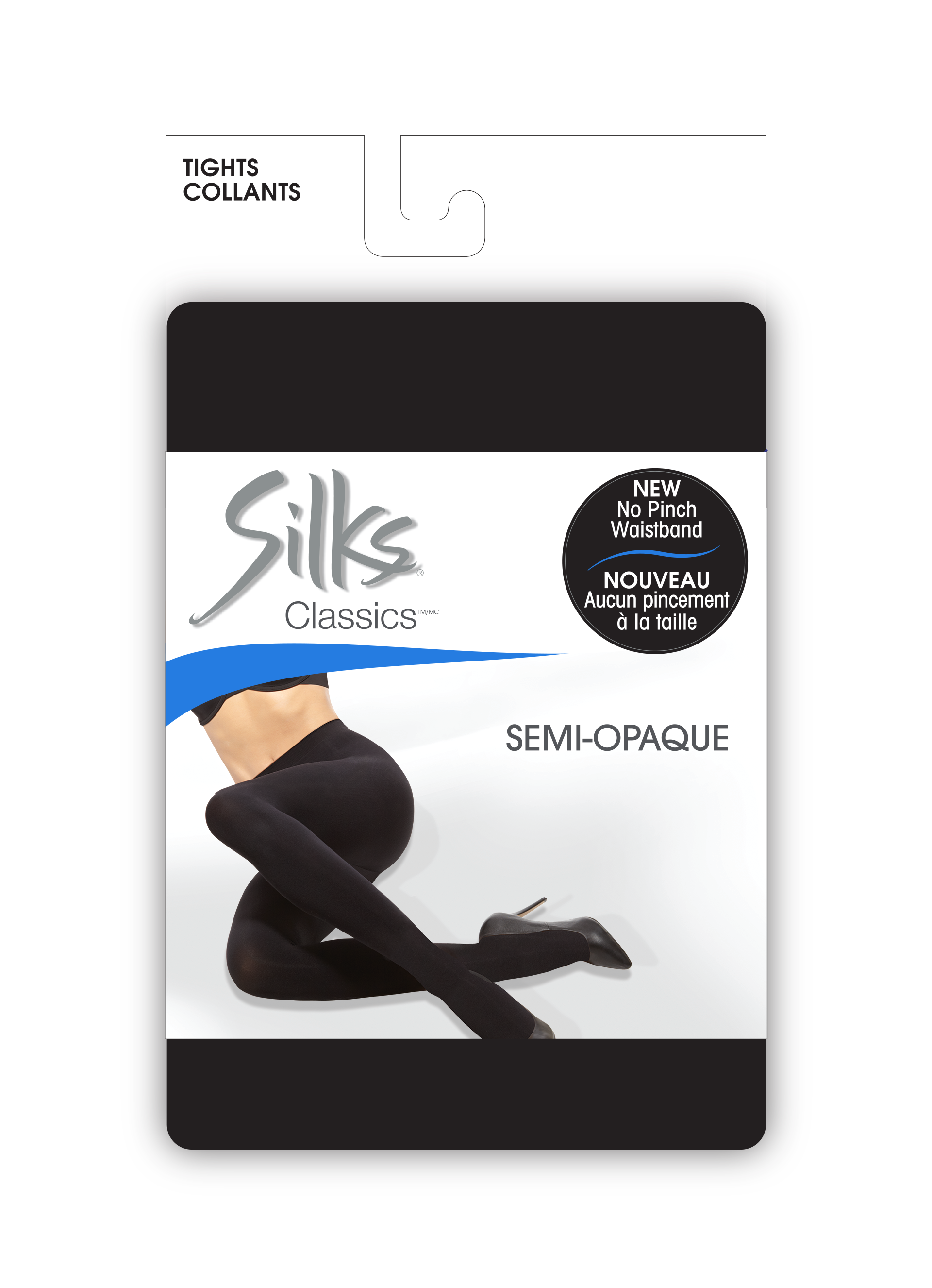 SILKS® Classics® Semi- Opaque Tight w/no pinch waistband - 40 Denier