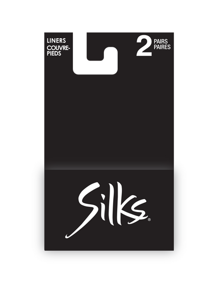 Doublure de semelle en coton ultra basse SILKS® - 2 paires