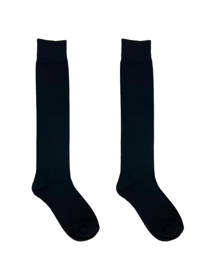 Chaussettes hautes en tricot plat en coton confort SECRET® - 2 paires