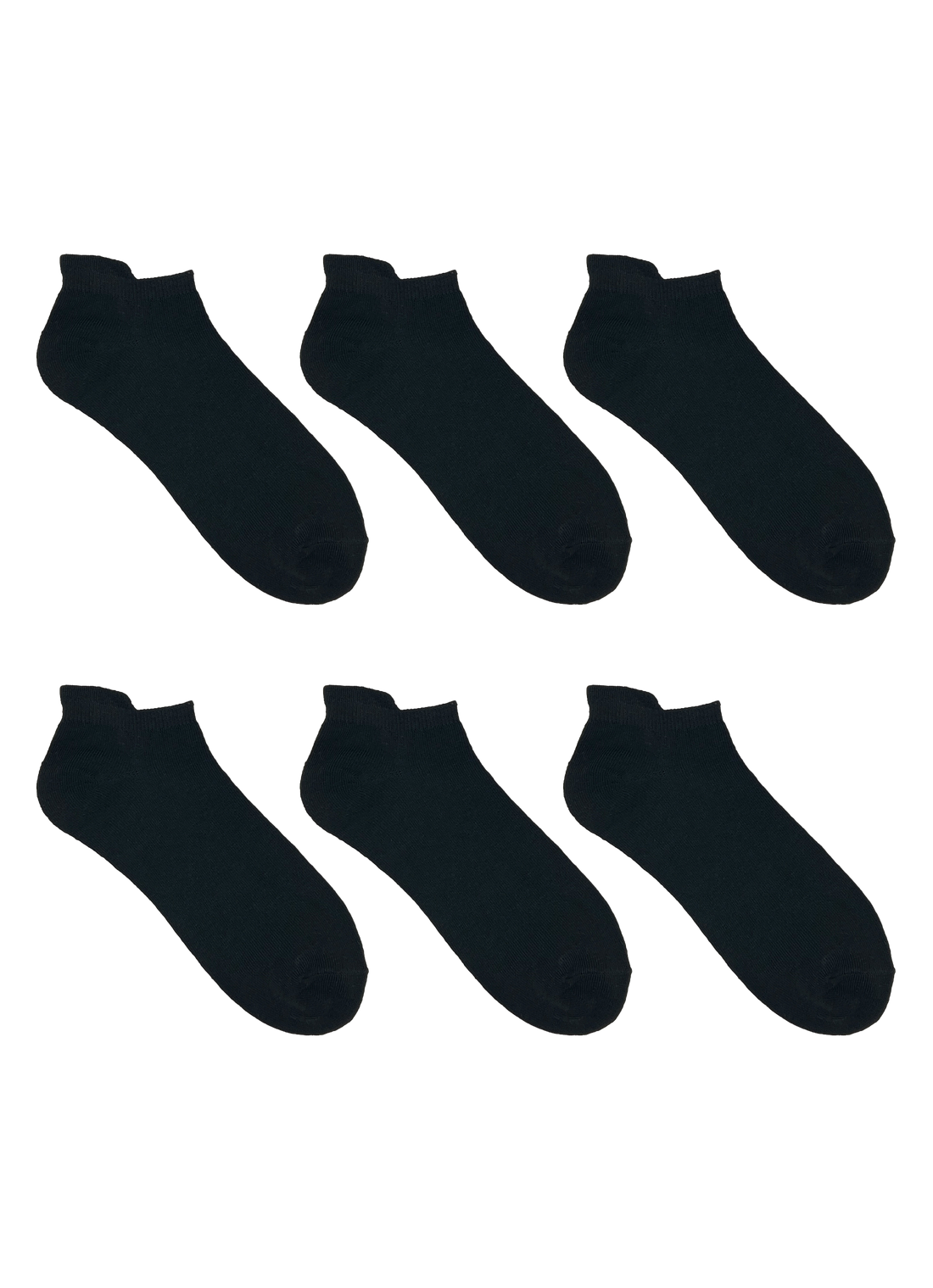 SECRET® Comfort Essentials No Show avec languette - 6 paires