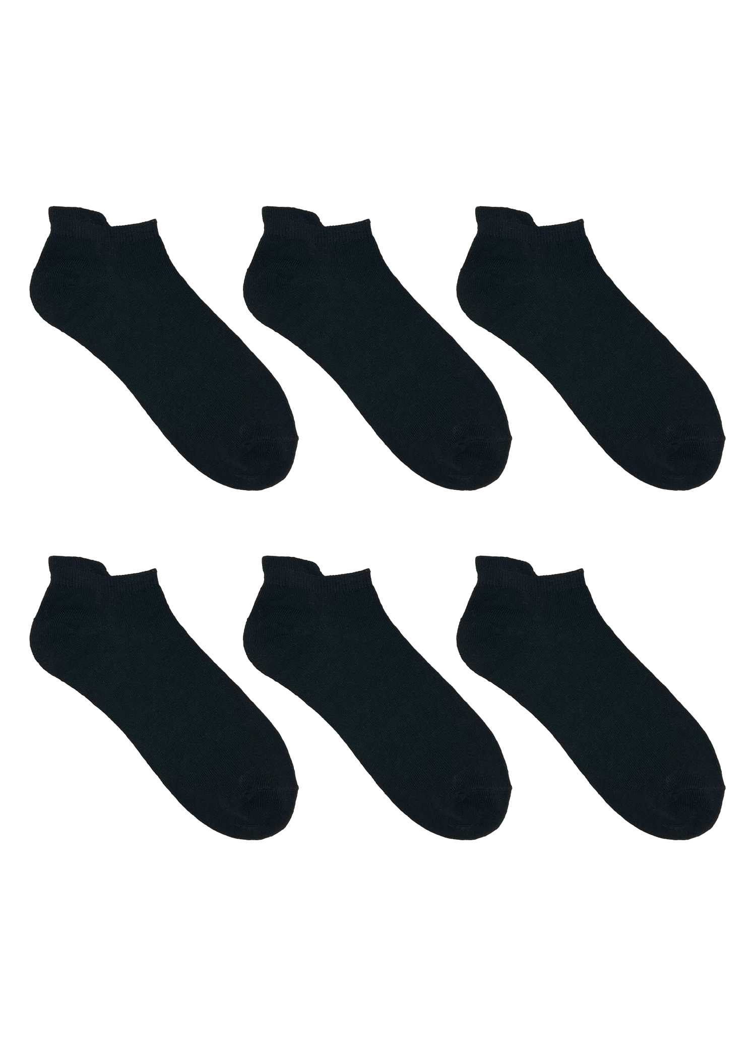 SECRET® Comfort Essentials No Show with Tab - 6 Pairs